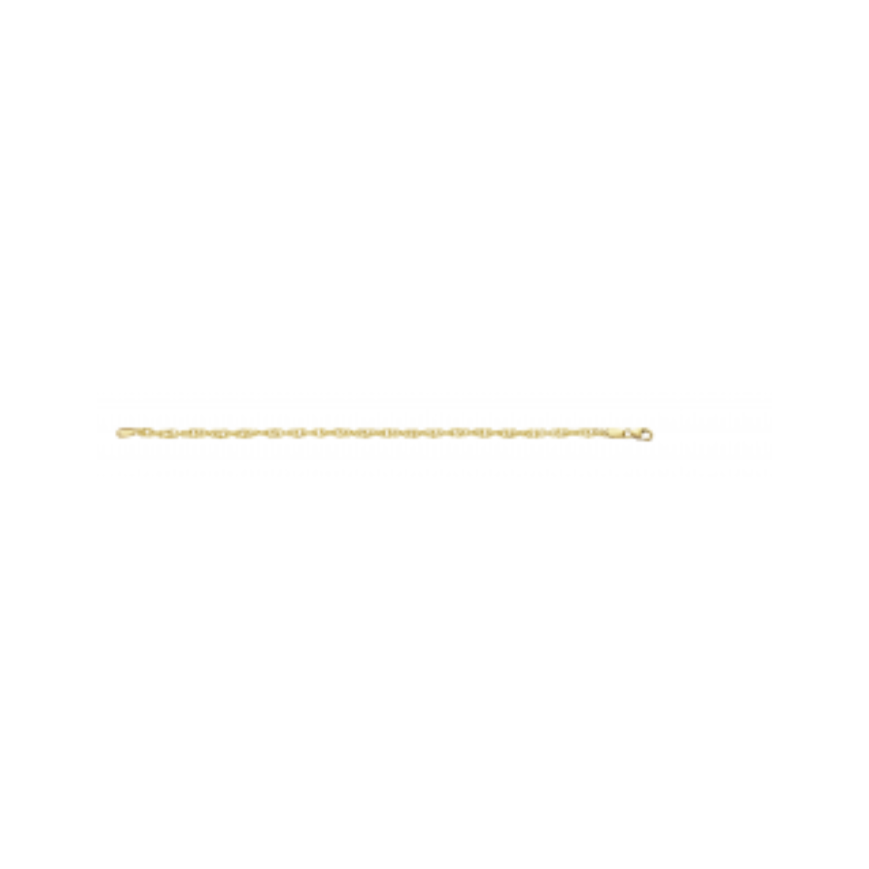Fjory enkelbandje, model: 2mm Singpore Massief 14krt gouden enkelbandje met een kern van massief zilver. Dit zorgt ervoor dat de armband niet kan deuken! Top kwaliteit armband voorzien van een `585' 14krt goud keurteken en een `925' zilver keurteken.