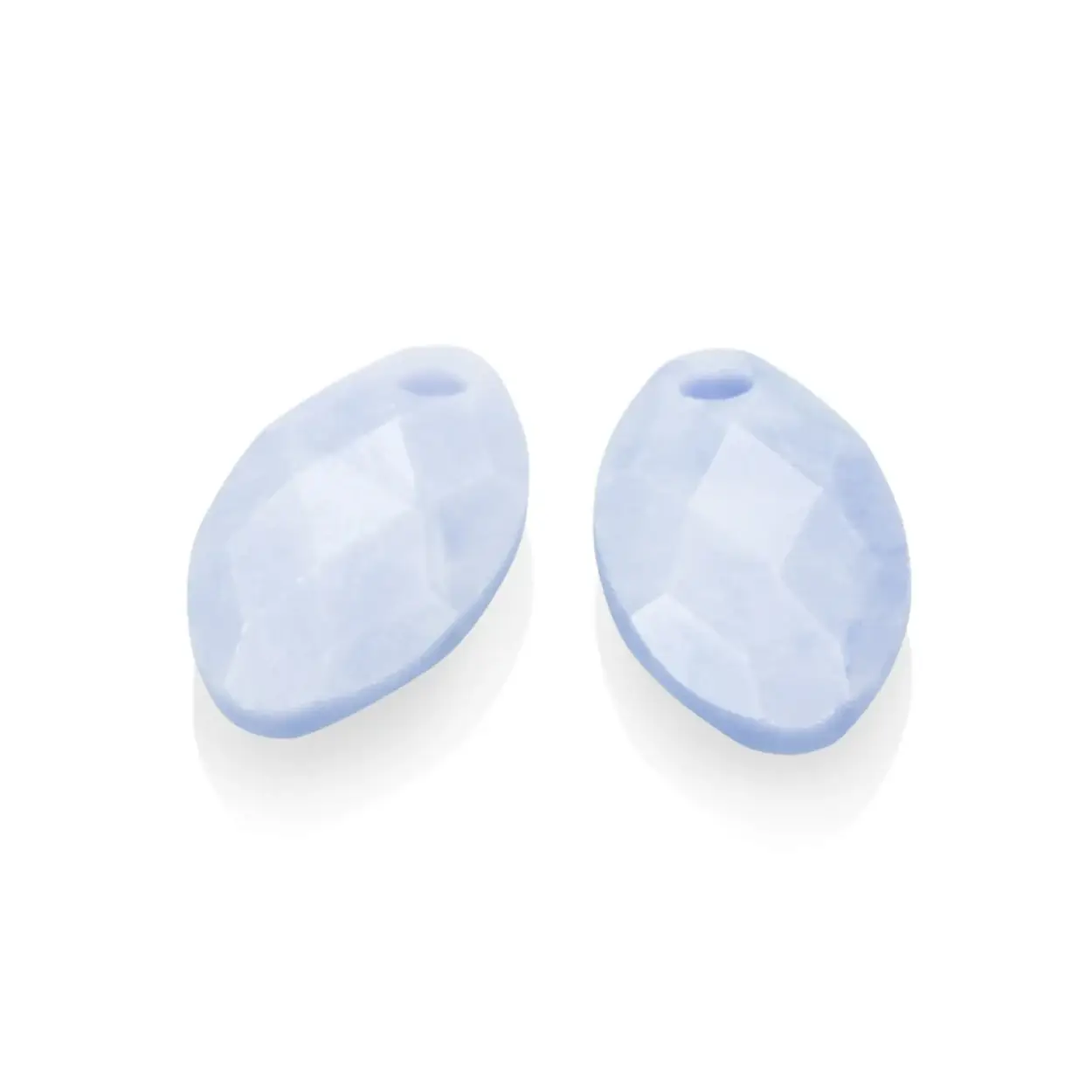 Earstones | Leaf - Blue Lace Agate
EAGEM47-FCLF-S