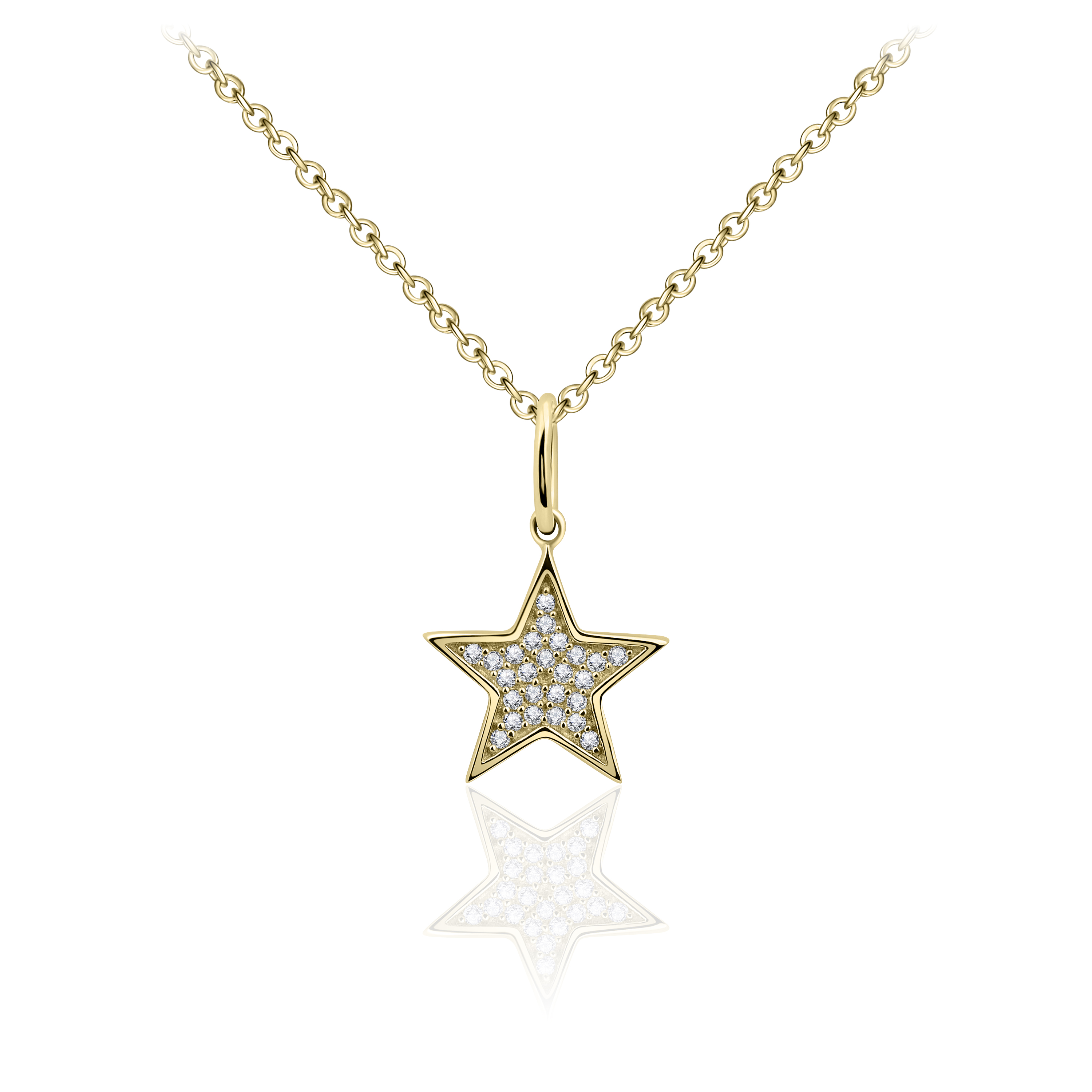Gisser Jewels Zilver hanger goud VGP008