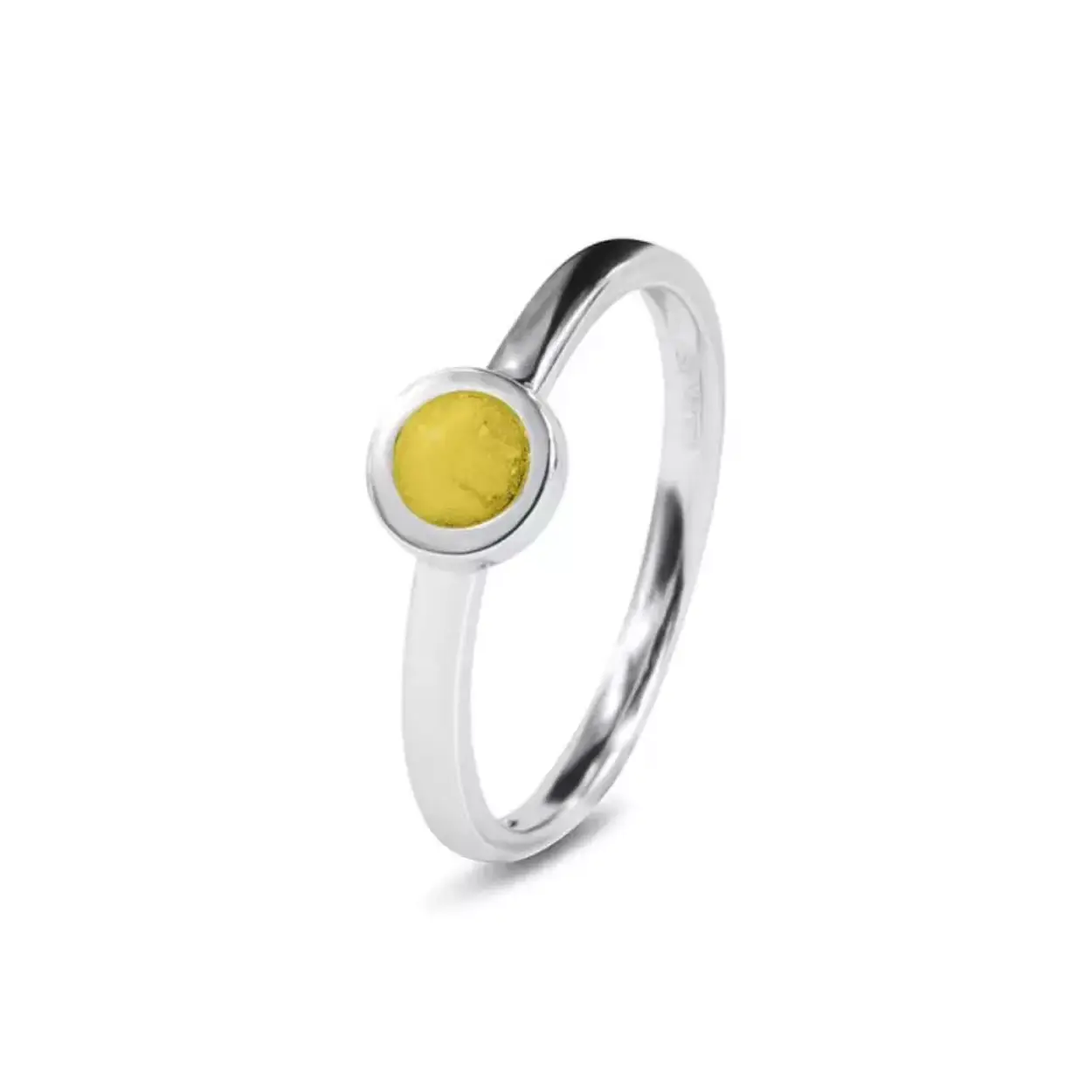 Zilveren ring urn zirkonia zilver 