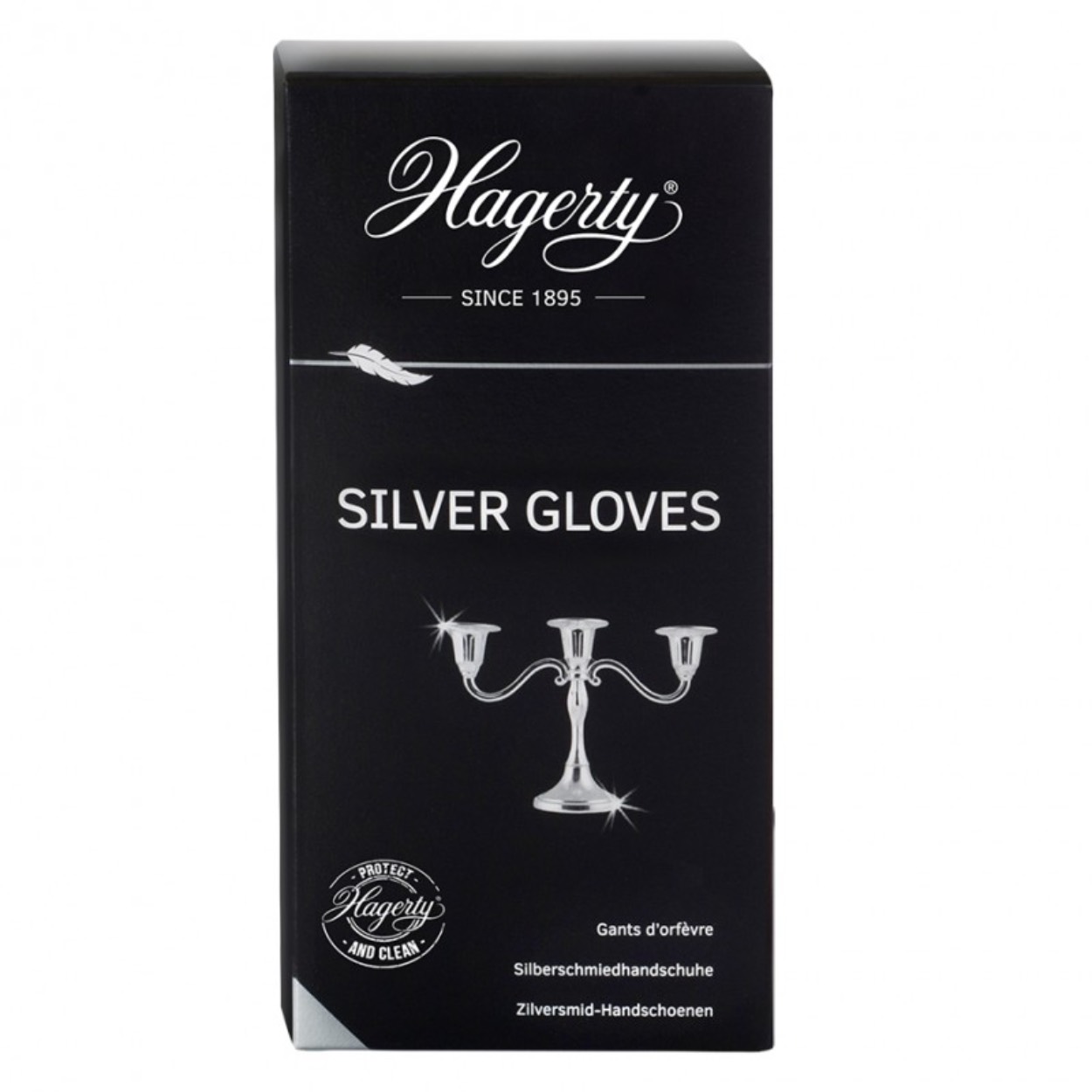 Hagerty Silver Gloves gëimpregneerde handschoenen om zilveren items te polijsten