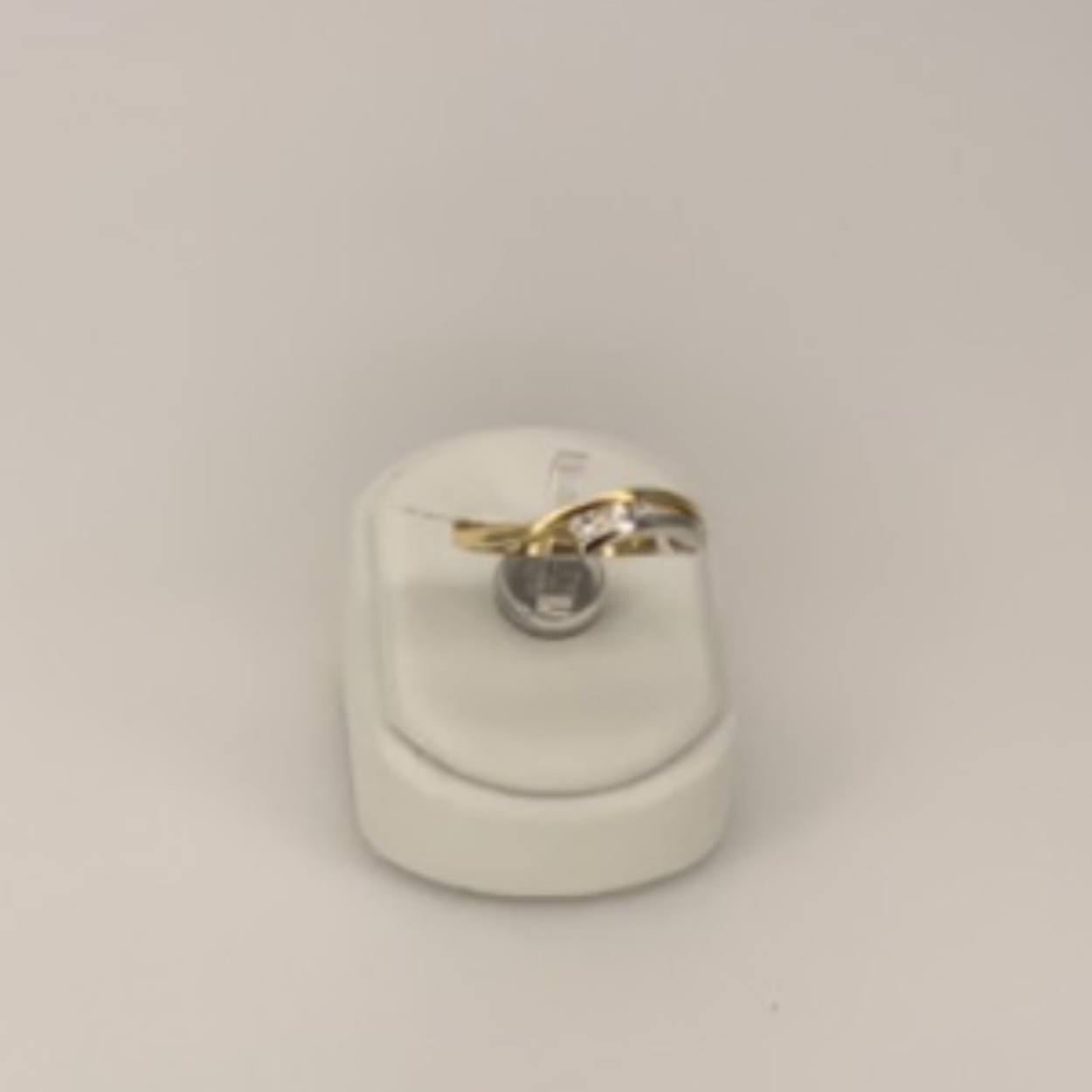 R&C ring bicolor met briljant ug6859