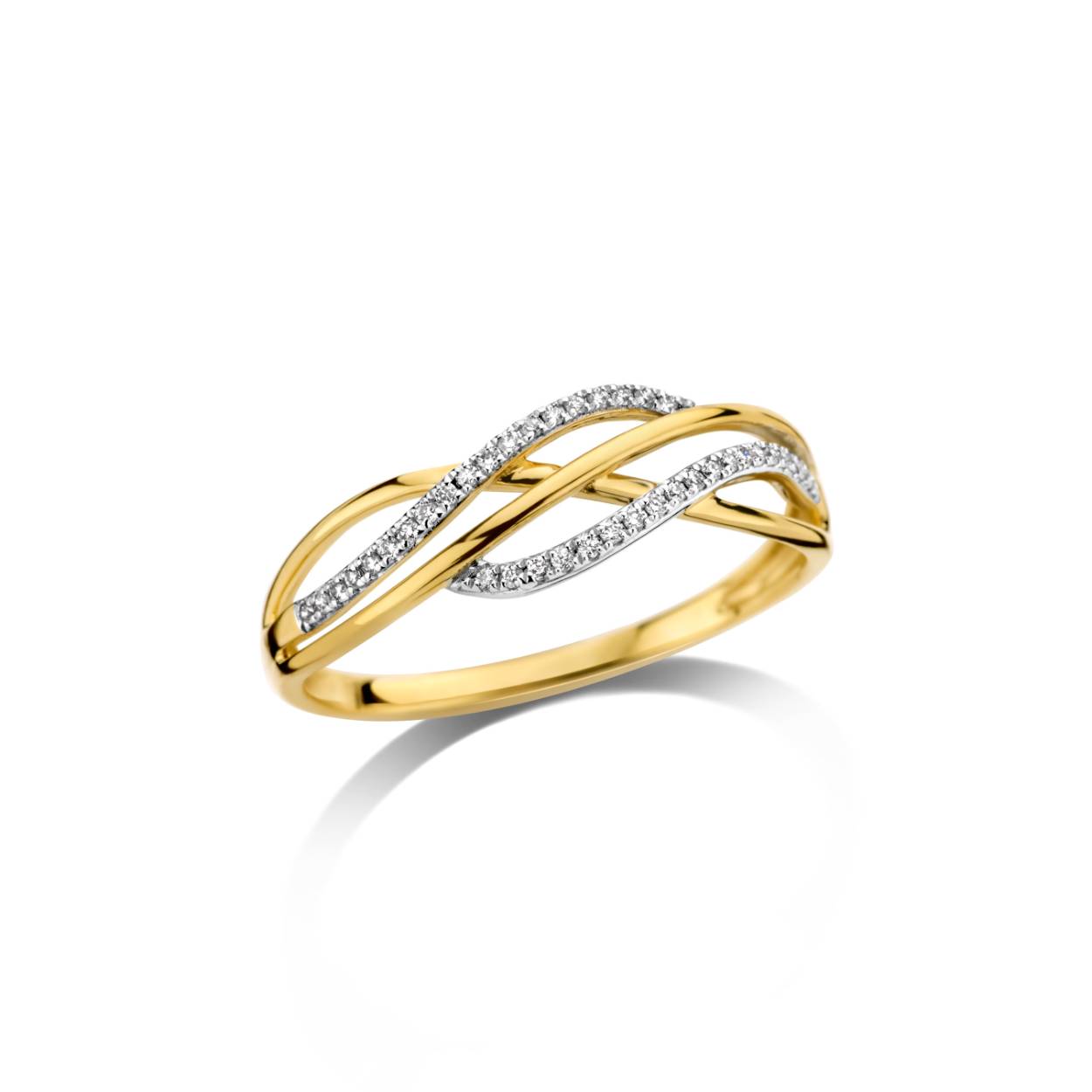 Ring GG + 0.08ct briljant