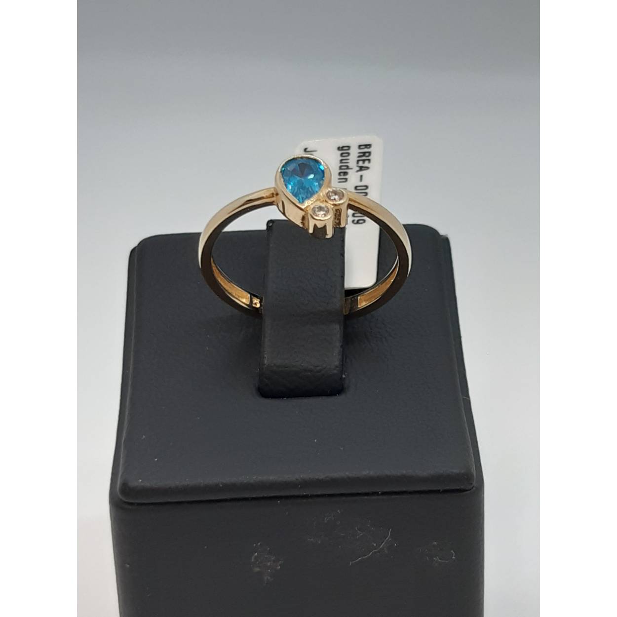 gouden ring 14k met stenen