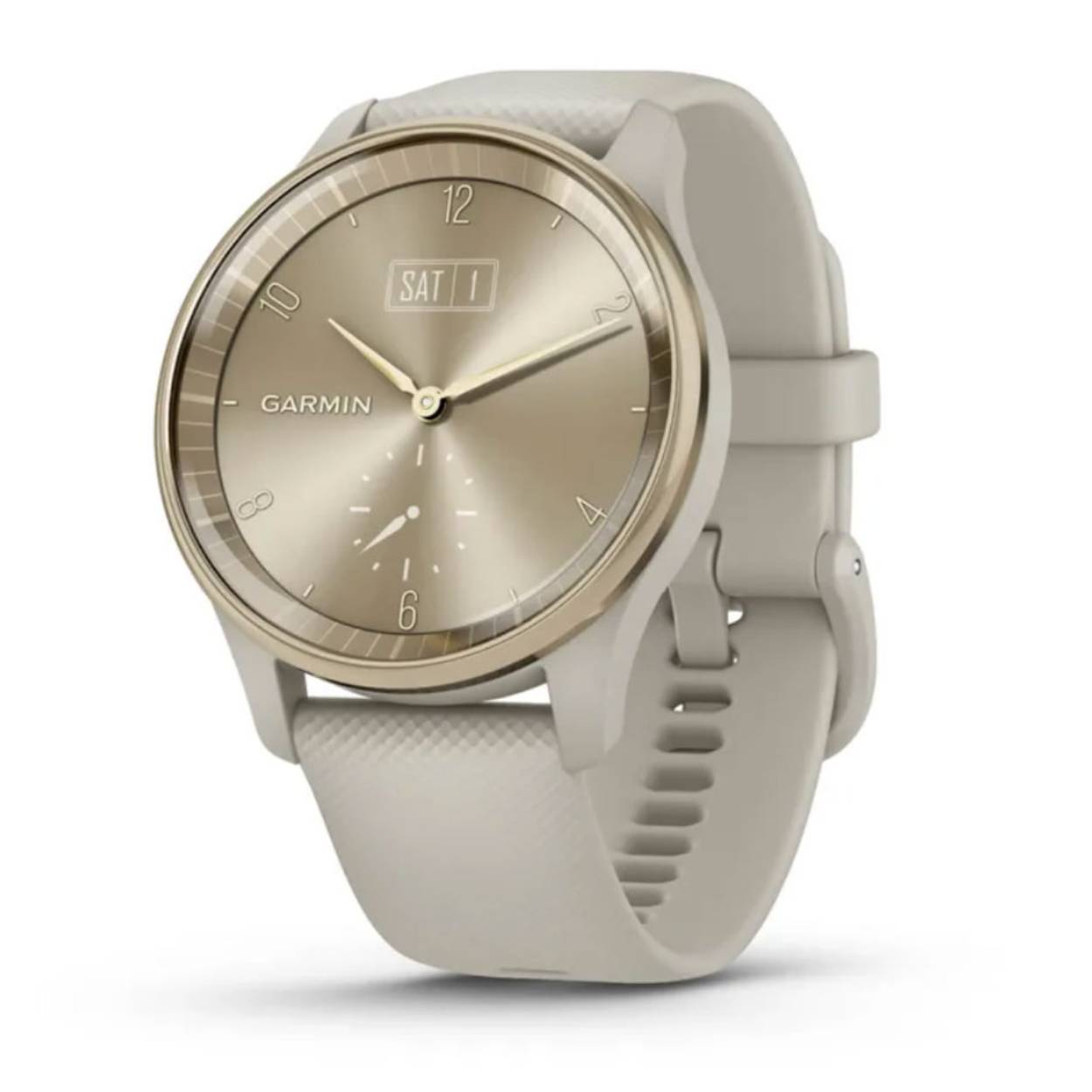 De Garmin Vivoactive Trend heeft een breedte van 40MM en beschikt over functies zoals hartslagmonitor, stappenteller en GPS. Het horloge kan op verschillende manieren gedragen worden, als horloge, activity tracker en zelfs als smartwatch. Dankzij het touch screen is de bediening eenvoudig. Draag het horloge dagelijks voor een actieve en gezonde levensstijl.