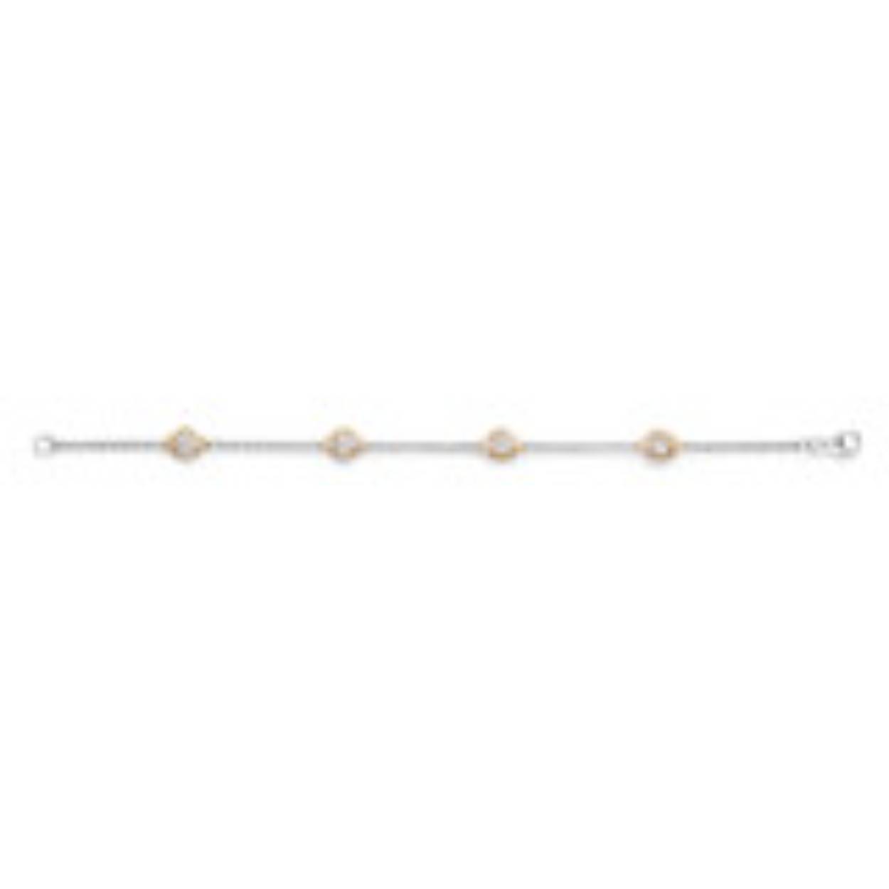Moments armband Verguld Zirkonia | 25176AP