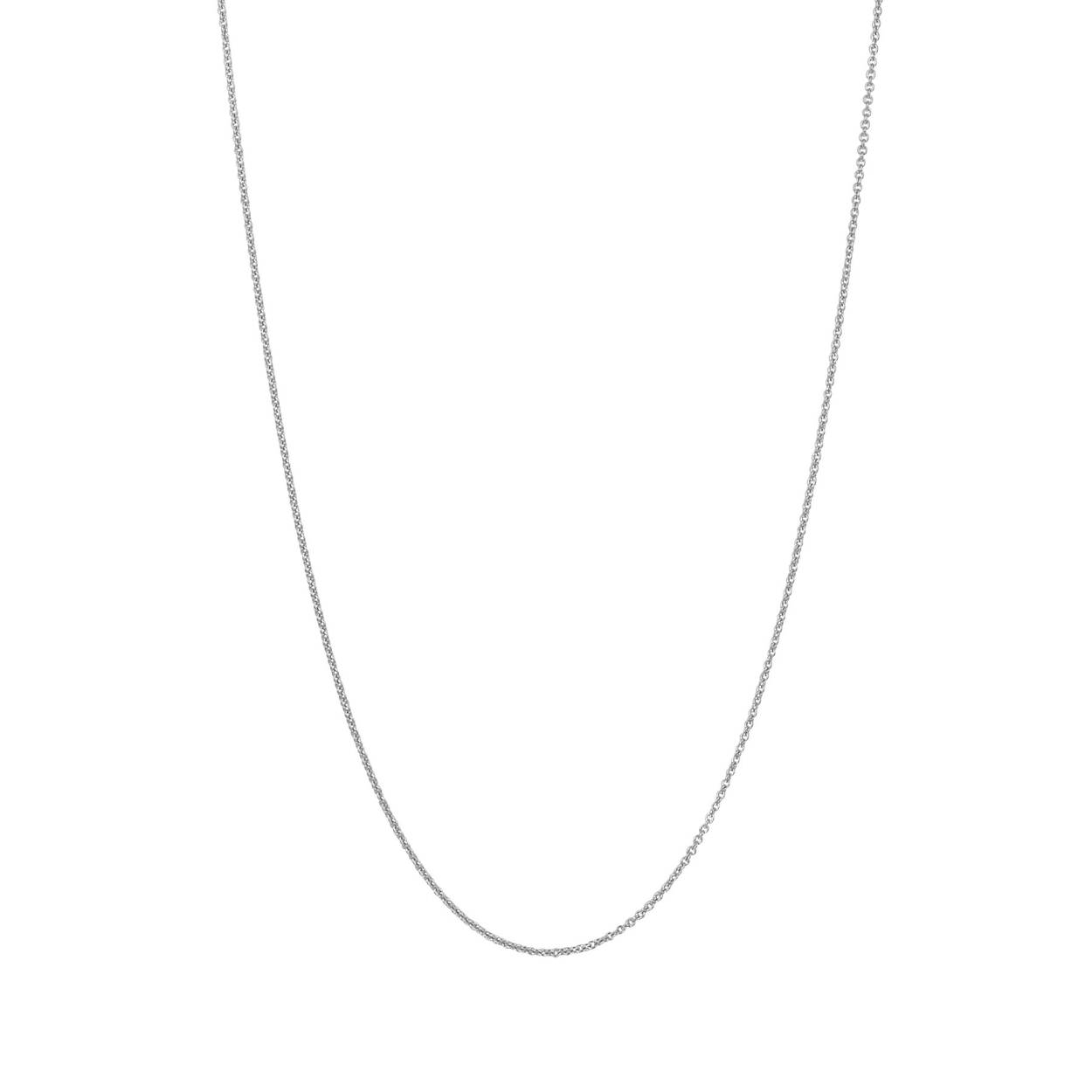 Dit verstelbare massief witgouden collier van Culet is geweldig - het unieke verstelbare systeem betekent dat je de ketting kunt aanpassen aan elke gewenste lengte! Wil je in een oogwenk van choker naar lange ketting gaan - we got you. Bovendien is het gemaakt van 18-karaats goud van de hoogste kwaliteit.