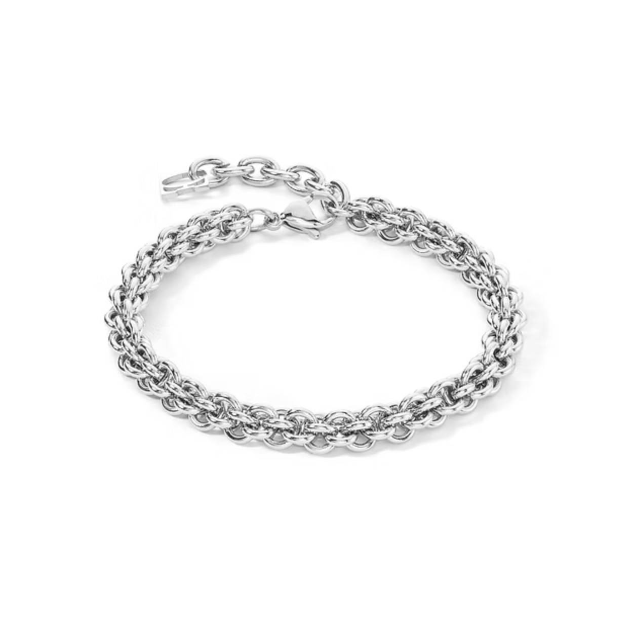 Dit is een armband van het merk Coeur de Lion gemaakt voor dames.
0800-30-1700 Coeur de Lion Armband Mesh Chain silver