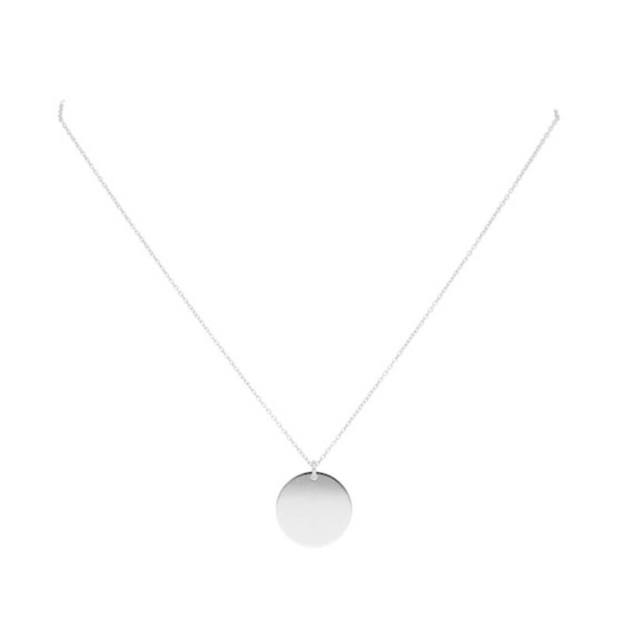 Collier Graveerplaatje
Zilver - Rd - 18mm - 45cm