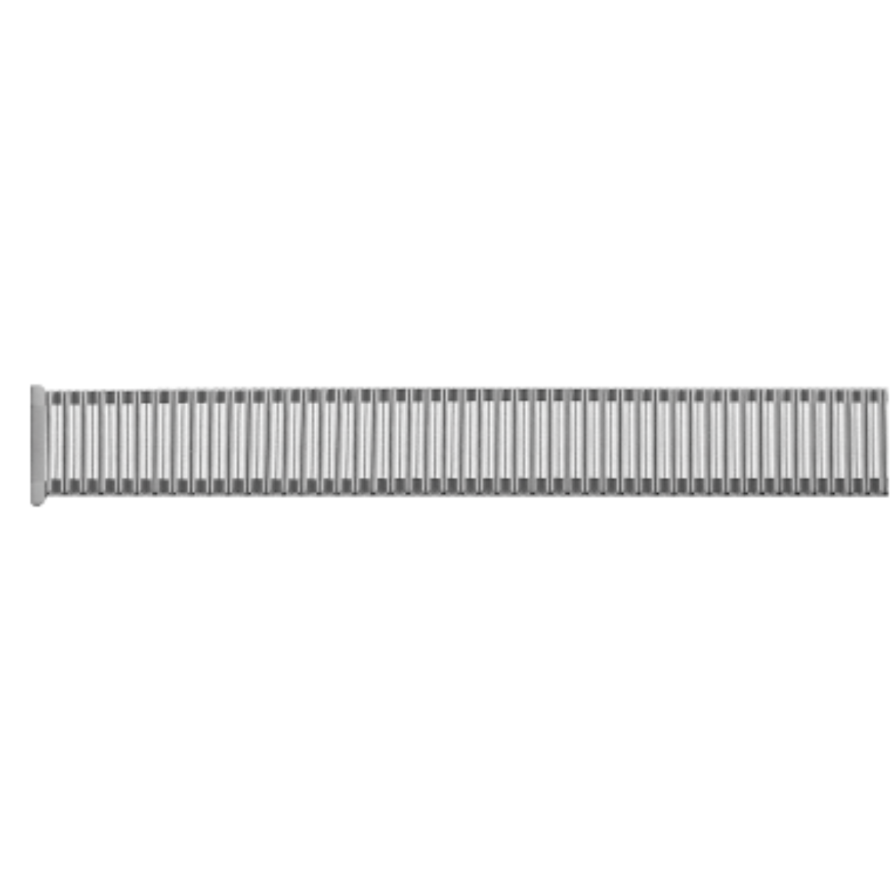 Horlogeband edelstaal 12 mm