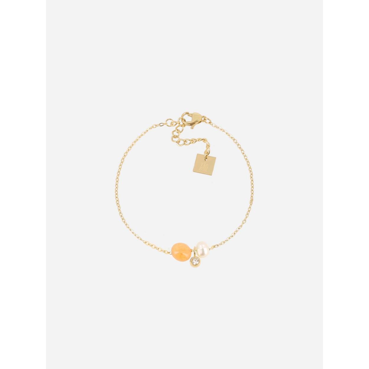 Zag Bijoux armbandje met leuke pareltjes. De armbandjes zijn perfect te combineren met elkaar, en ze zijn ook leuk bij de bijpassende kettinkjes.