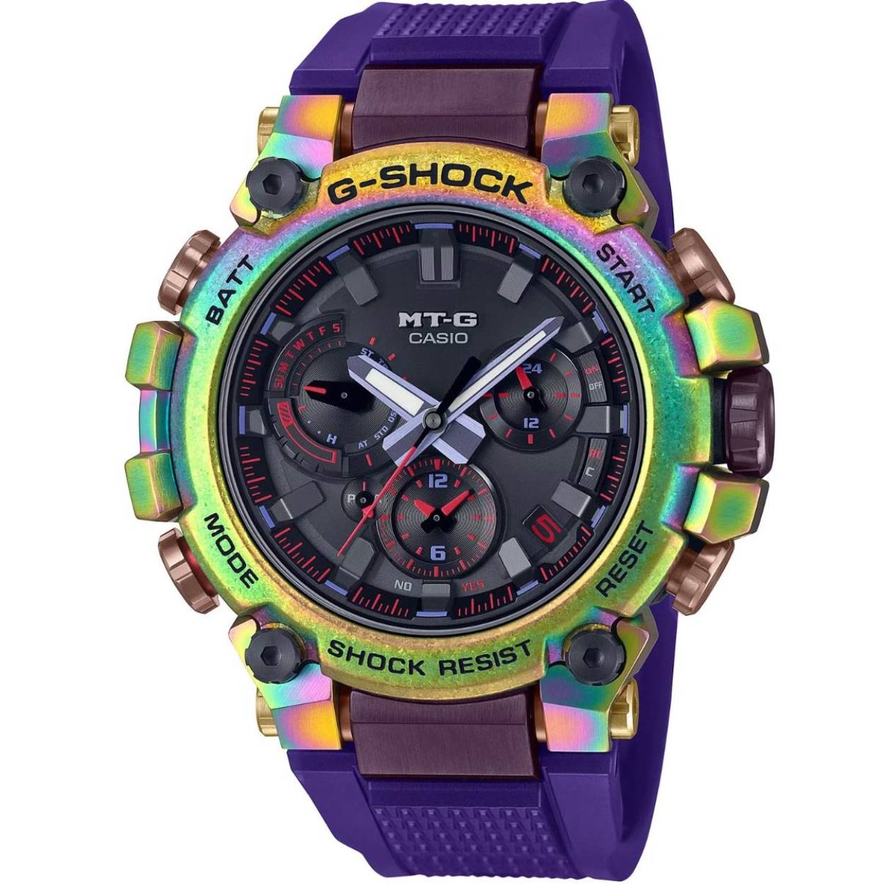 Casio g-shock horloge limited edition noorderlicht MTG-B3000PRB-1AER