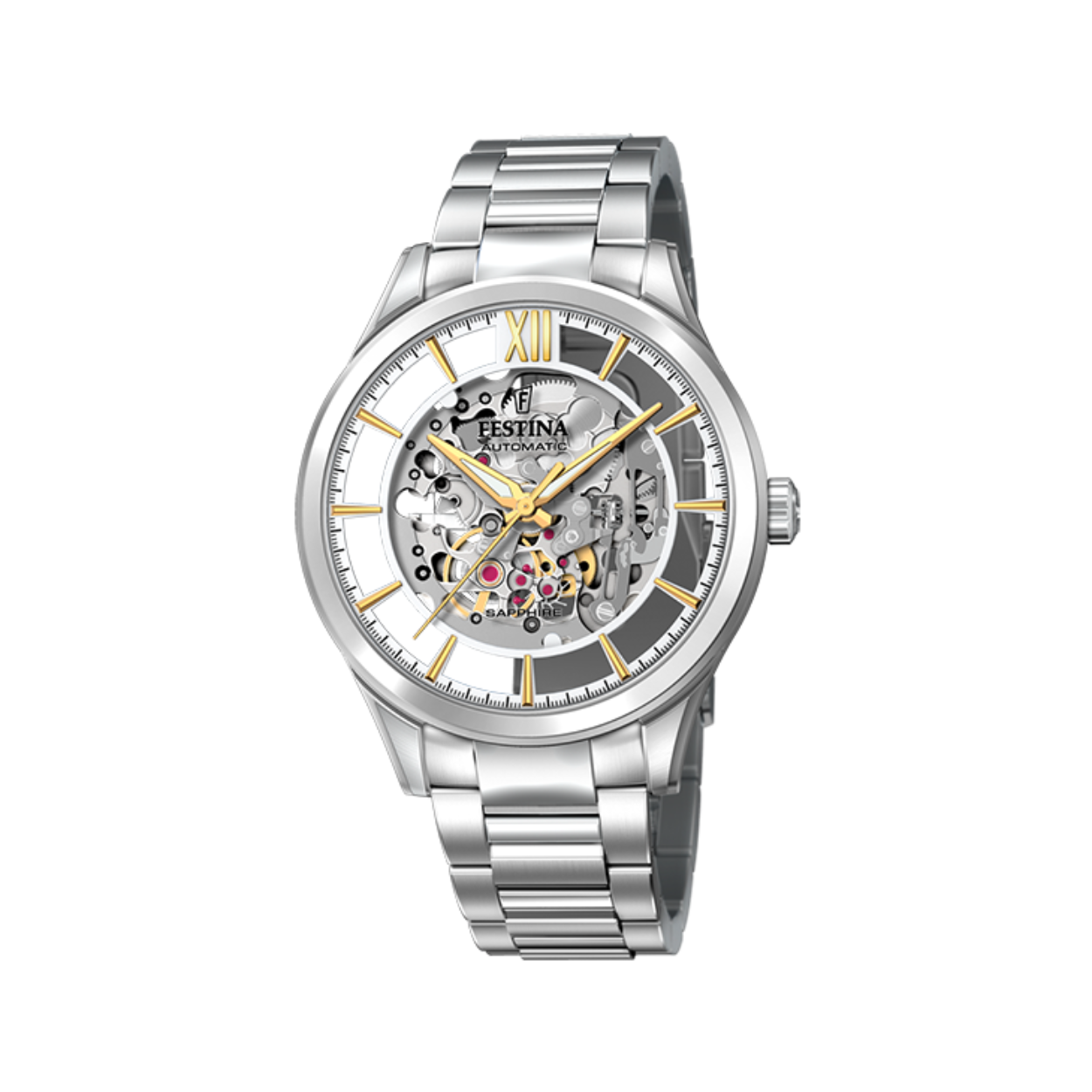 Festina heren horloge F20630/1 met een 316l roestvrij staal kast en een saffier glas met een 316l roestvrij staal band/armband.

Festina horloges zijn de perfecte mix van elegantie en functionaliteit.Festina biedt een herkenbaar design, constante technologische evoluties en en een perfecte prijs/kwaliteit garantie.