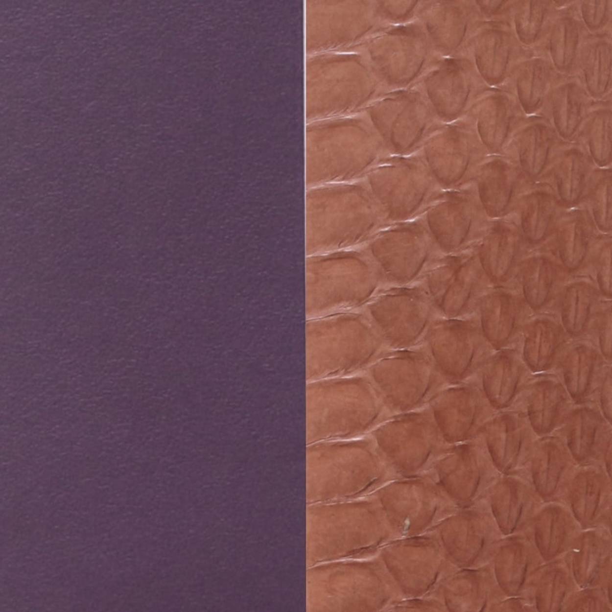 Prachtig sieraad van Les Georgettes
terracotta watersnake / purple