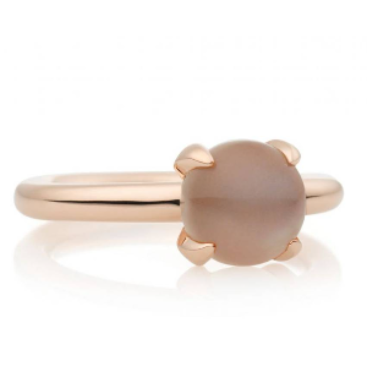 Bron Catch ring met maansteen