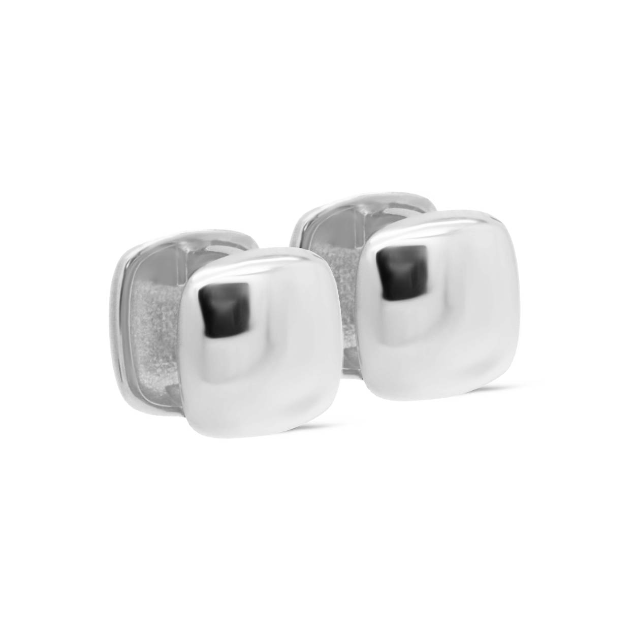 H490S Karma oorringen | zilver | square