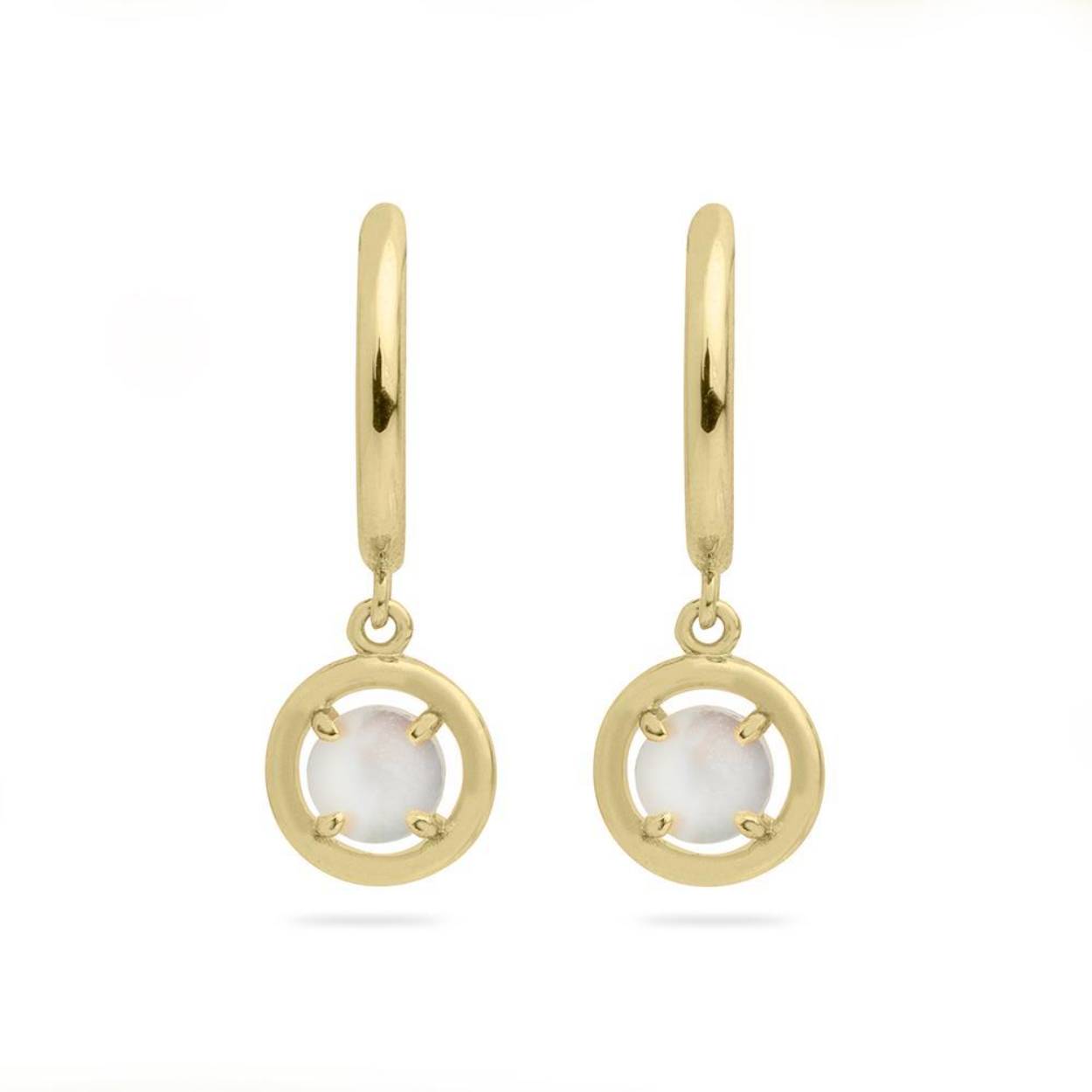 Prachtige gouden oorhangers