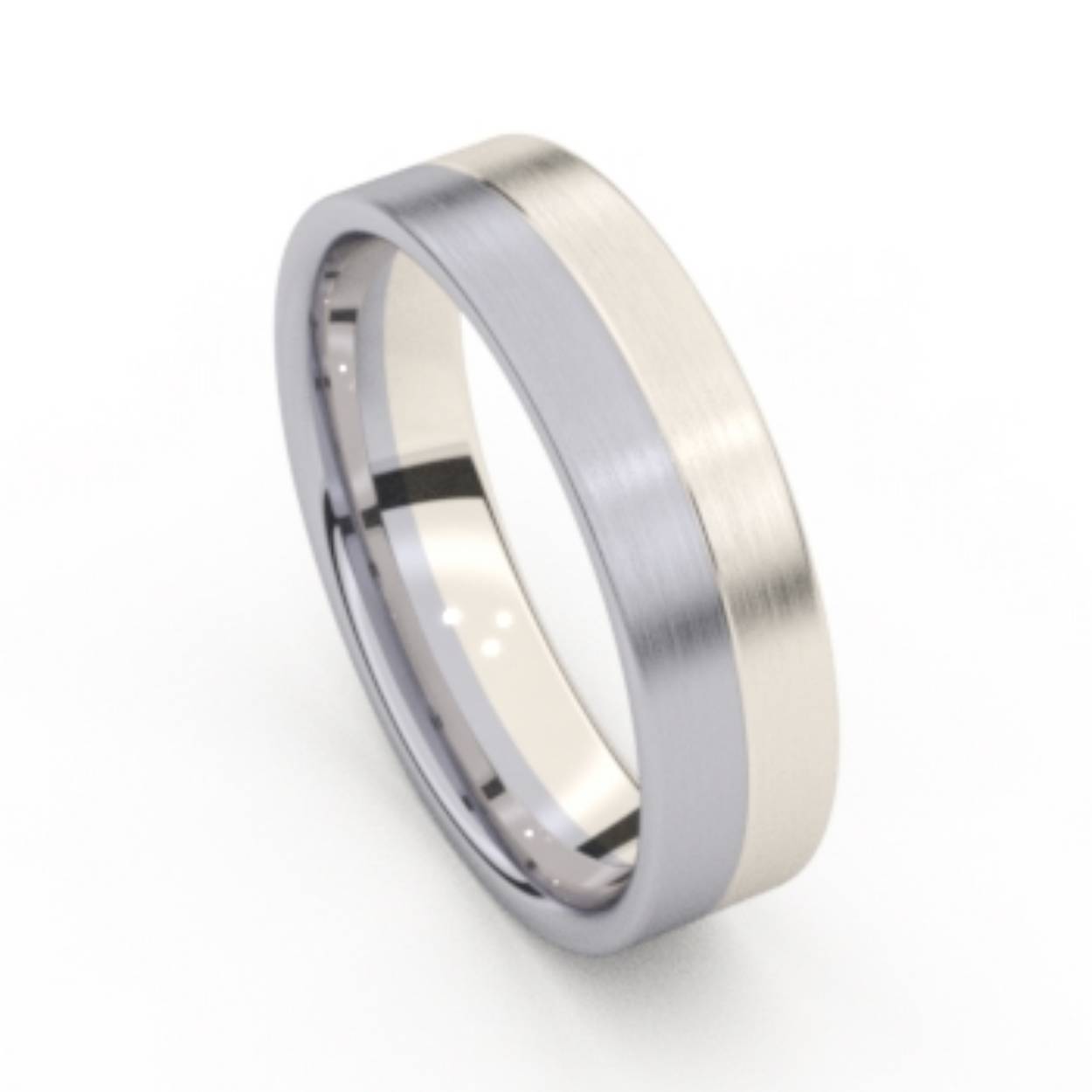 Relatiering 18K Naturel witgoud, Palladium