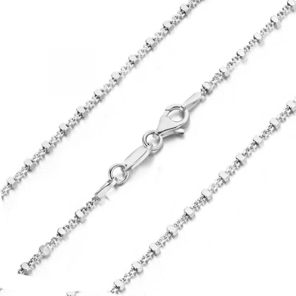 MY27/0066/50 zilver diabomba collier 50 cm My iMenso