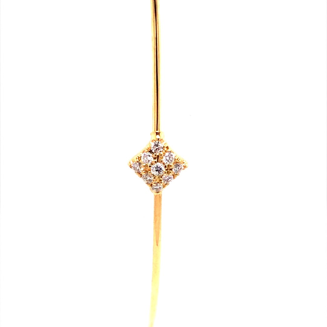 Artur Scholl 18krt.Geelgouden spangarmband 0.07ct W/VVSi