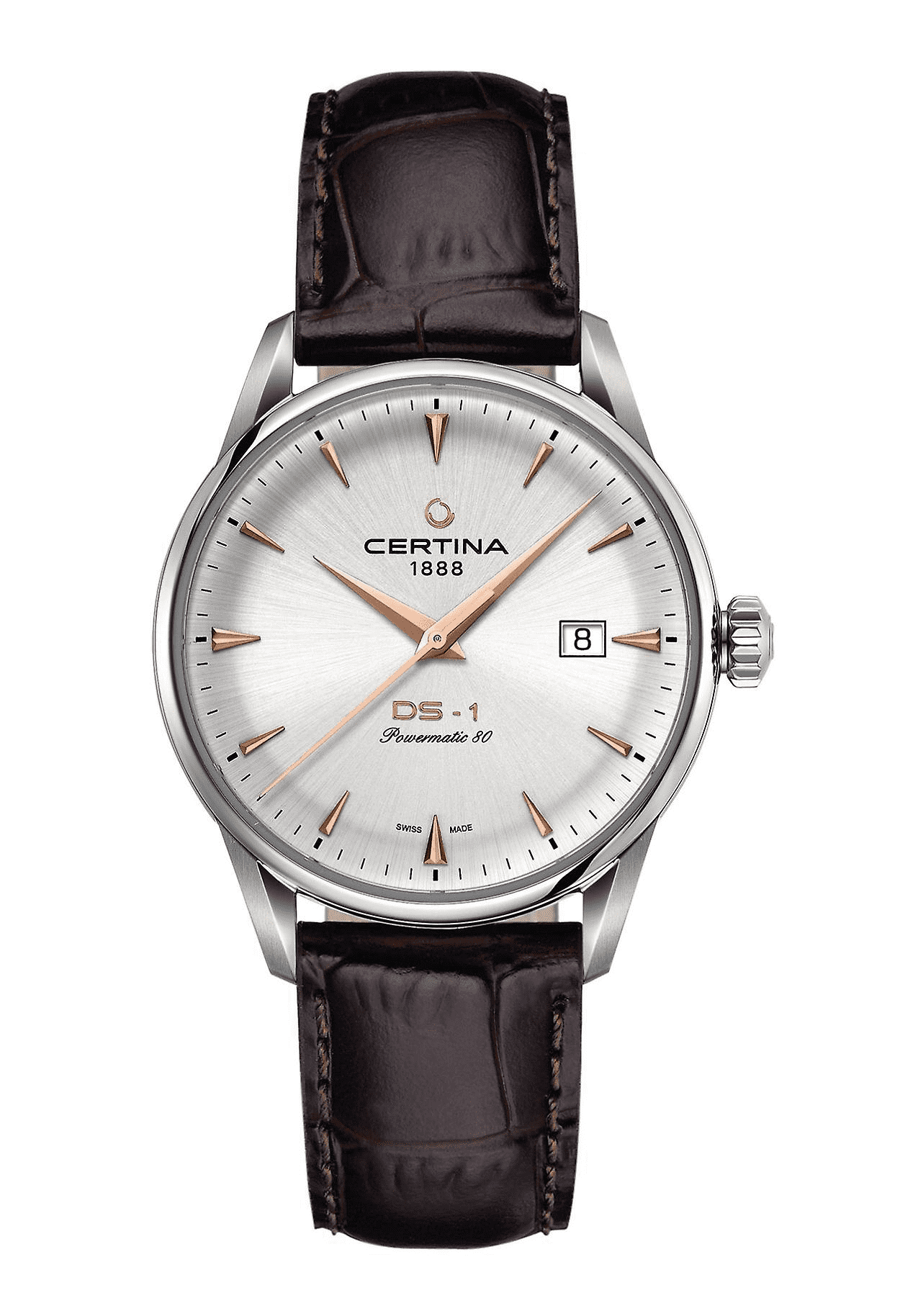 Dit is een prachtig klassiek model met een moderne afwerking. 
Het is een automatisch horloge uit DS-1 serie.
Verder is het horloge nog voorzien van een datum aanduiding.
