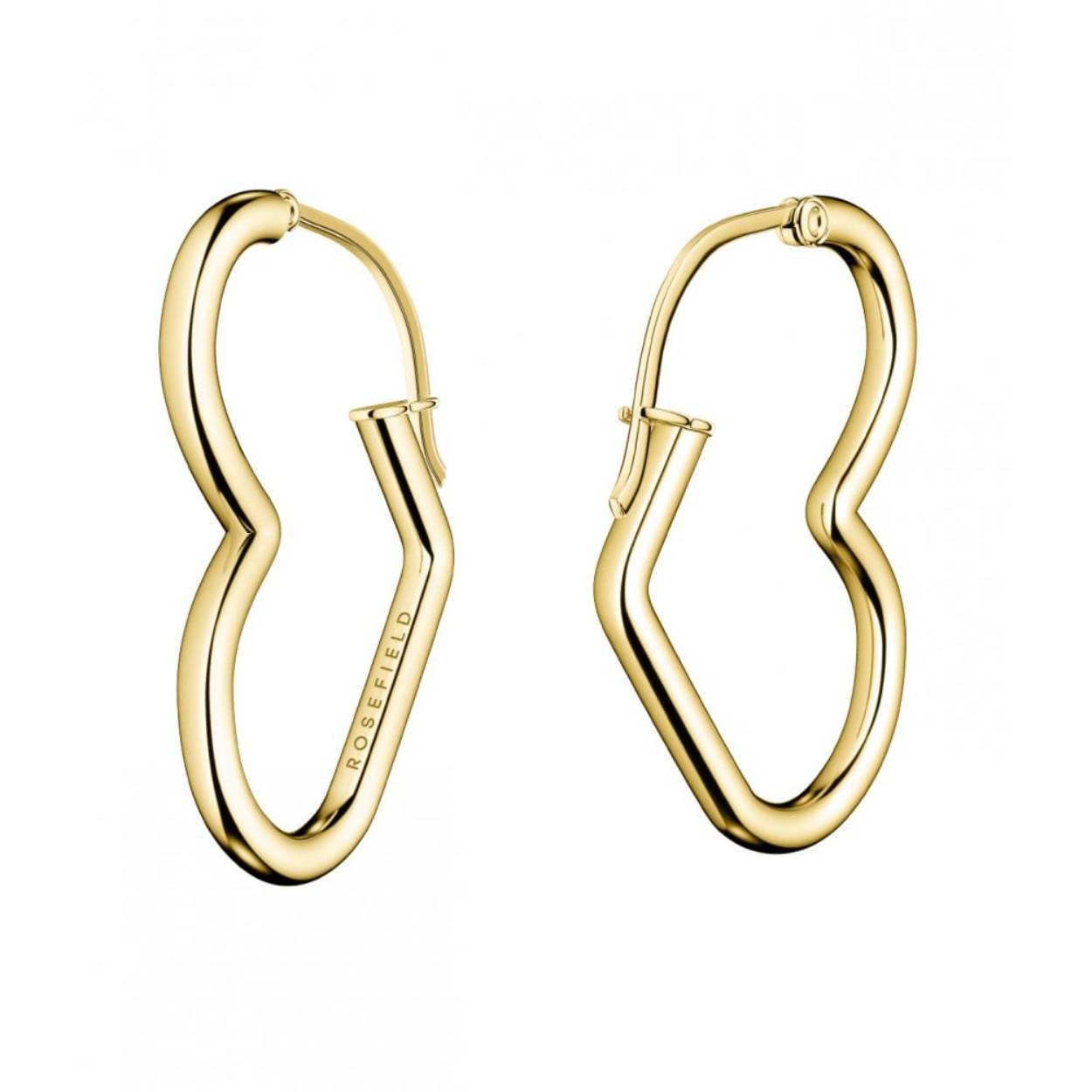 Rosefield JEHHG-J579 Heart Hoops Gold