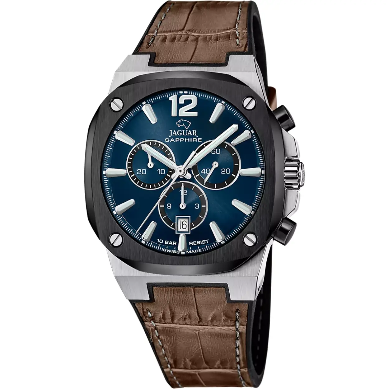 Jaguar horloge Swiss Made.