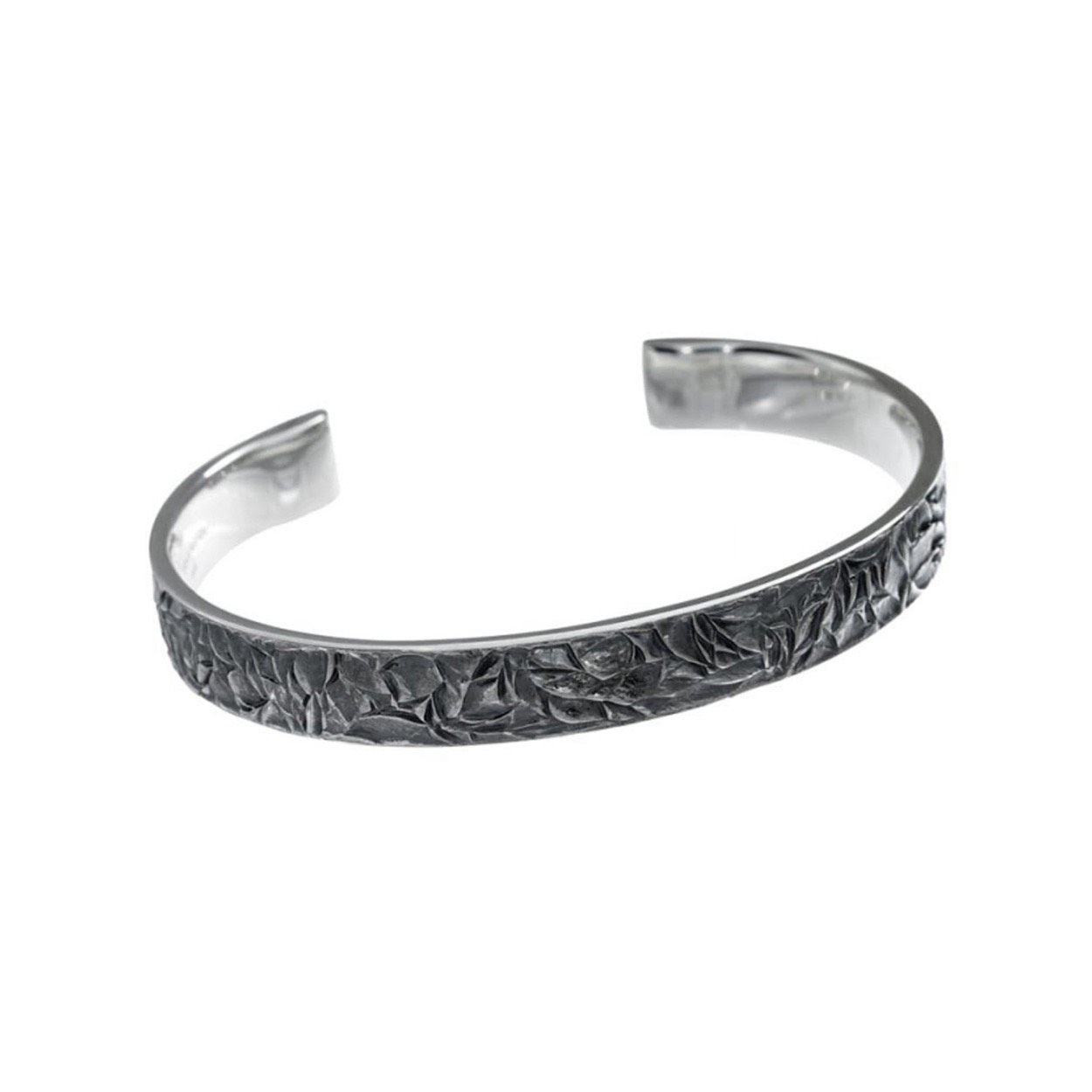 Geoxideerd zilver
Breedte: 10mm