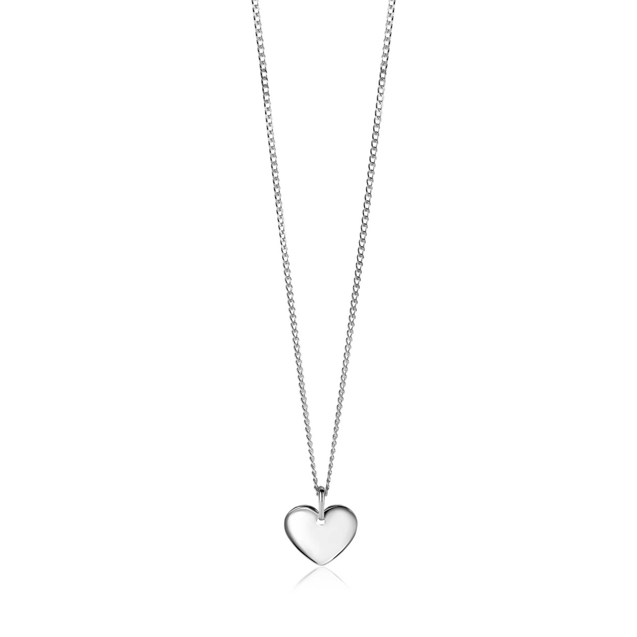 zilveren hanger hart