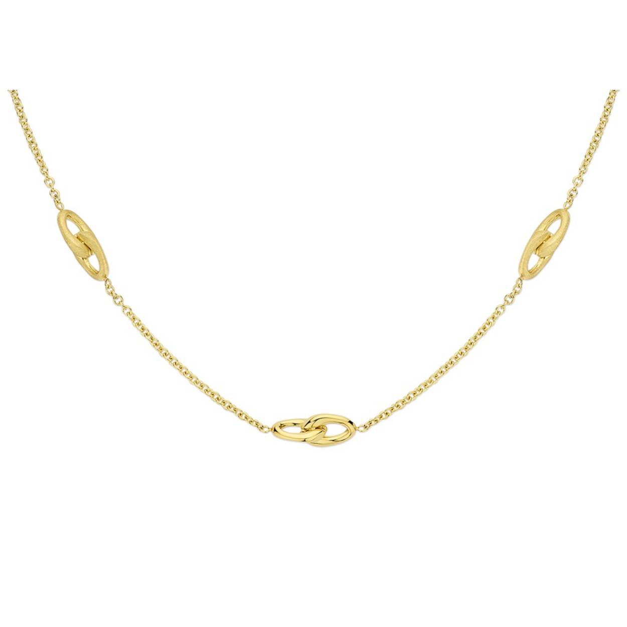 Ketting geel goud 18kt