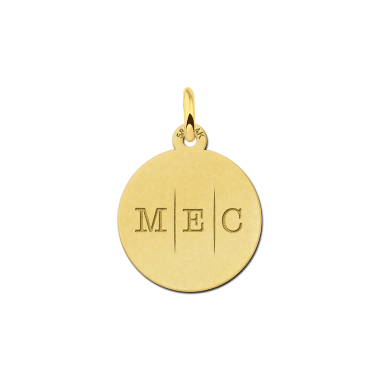 14 karaat geel gouden letter hanger.

Deze hanger kan u bestellen met Initialen naar keuze.
U kan bij het afrekenen, bij het kopje opmerkingen vermelden welke initialen er op gegraveerd mag worden.  (bijvoorbeeld: letter A,B,C) 

Bij eventuele andere vragen kunt u ons telefonisch bereiken.

Levertijd ongeveer: 14 dagen. 
U word op de hoogte gehouden over het leveringsproces.

Is deze mooie hanger met letter van goud een cadeautje voor jezelf of voor iemand anders? Bekijk ons assortiment voor bijpassende sieraden.