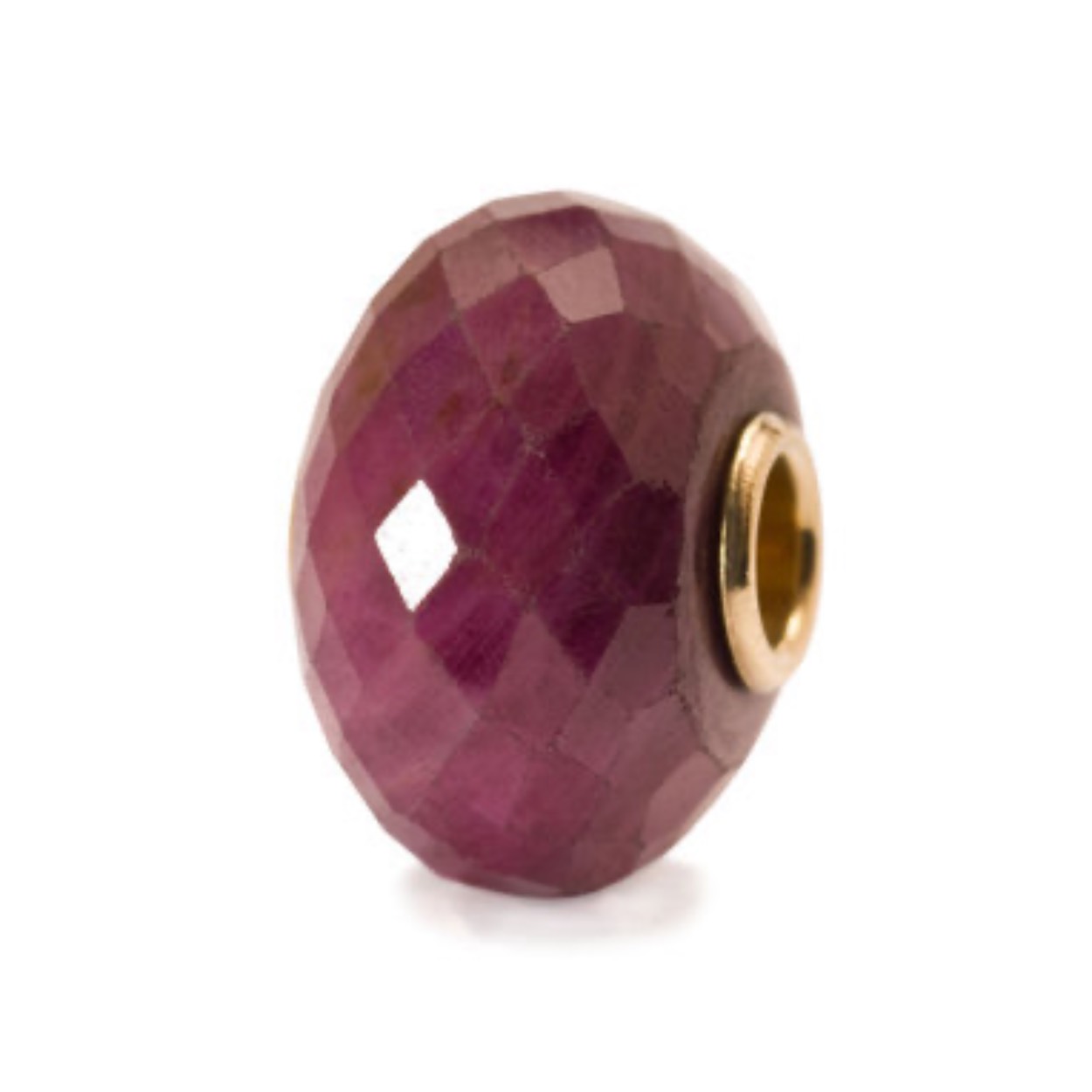 Trollbeads bedel robijn goud