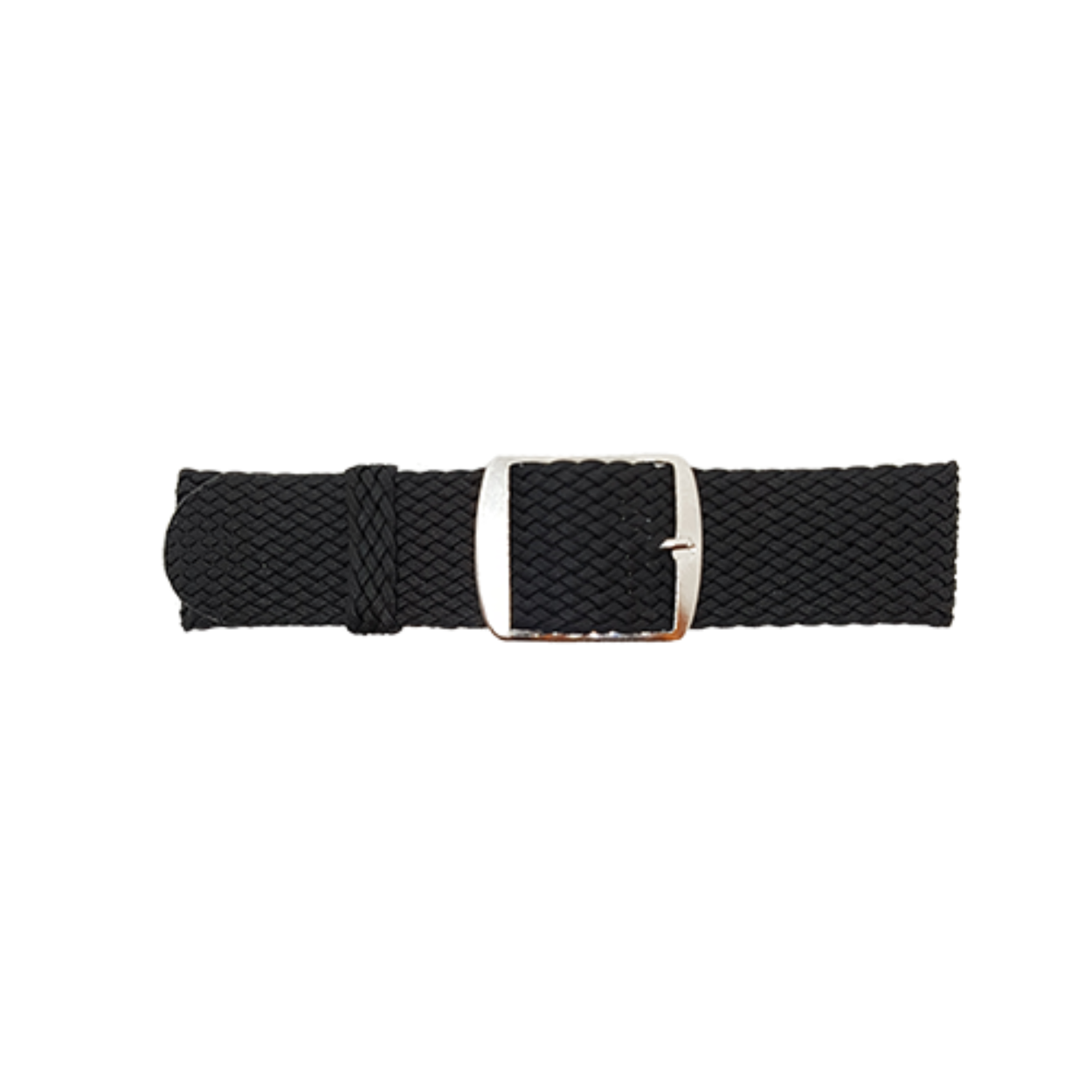 20mm BBS Nylon Horlogeband Zwart 00100000-01-20MM