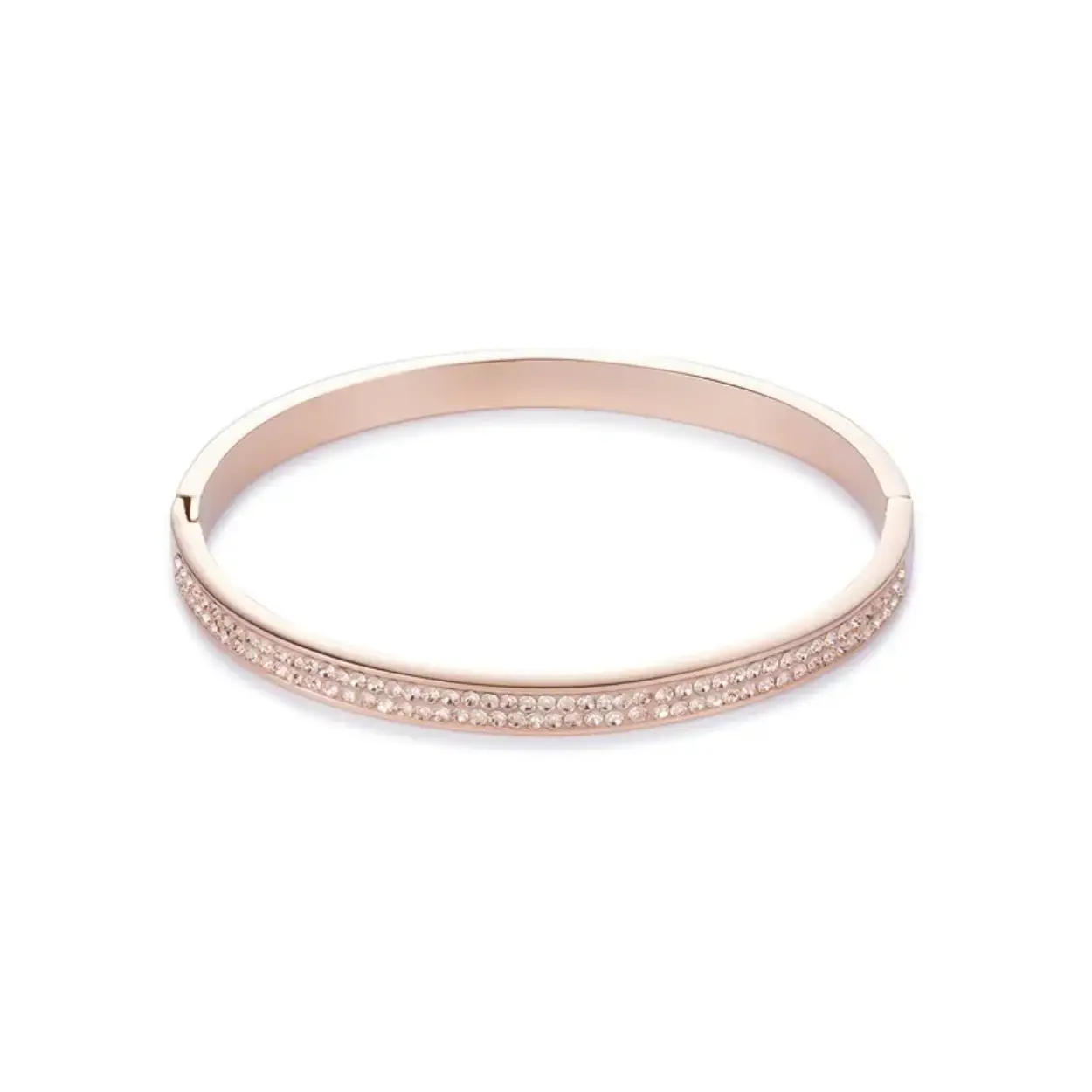 Armband van het merk Coeur de Lion. Dit sieraad bevat de kleur perzik