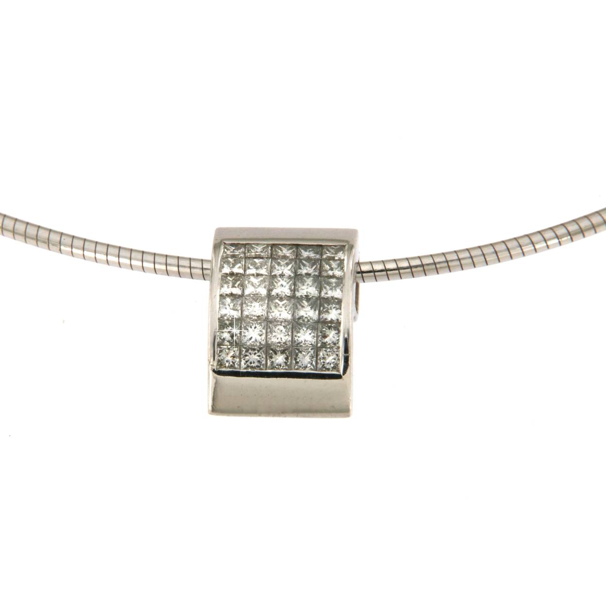 hanger in 18kt wit goud met diamant 0.96ct
deze hanger heeft een prachtige schittering
de ketting is niet inbegrepen in de prijs