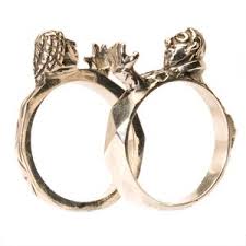 Tweedelige ring
