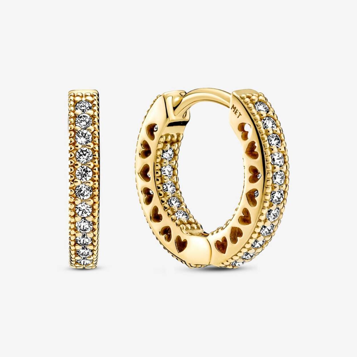 gold-plated oorringen