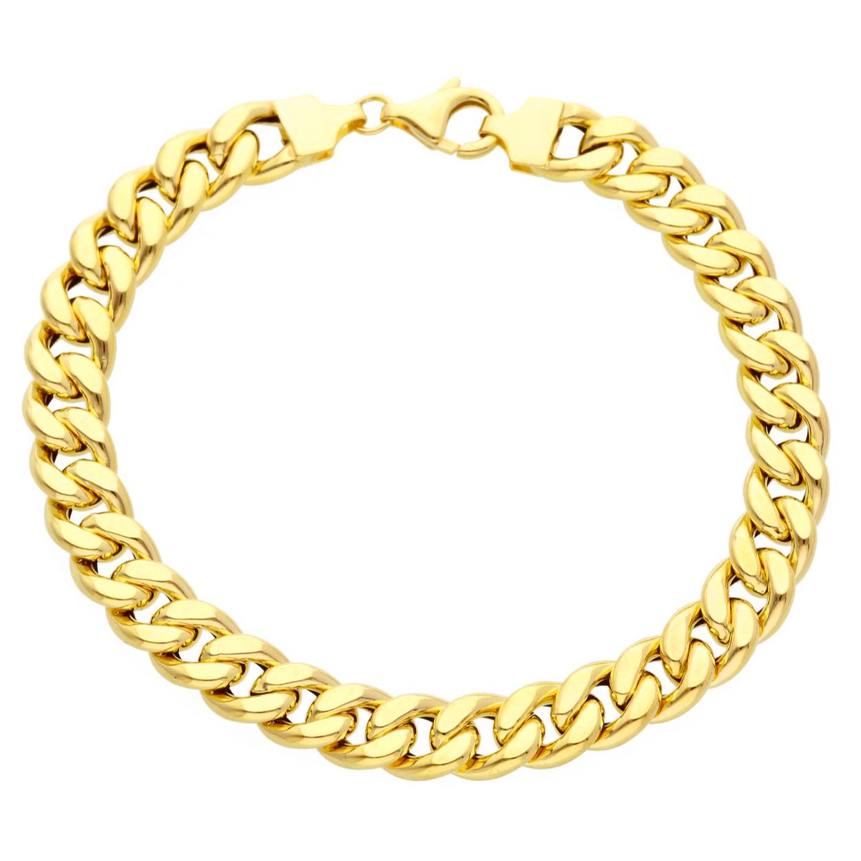 Gold Jewellery gouden armband 18k op 21cm
