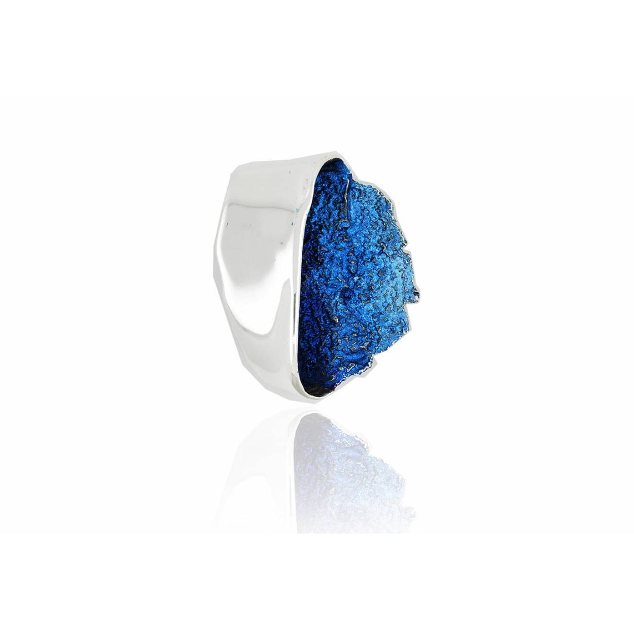 Arior Barcelona - Small electric-blue Gala pendant, 35x30mm - 1172669XPU
