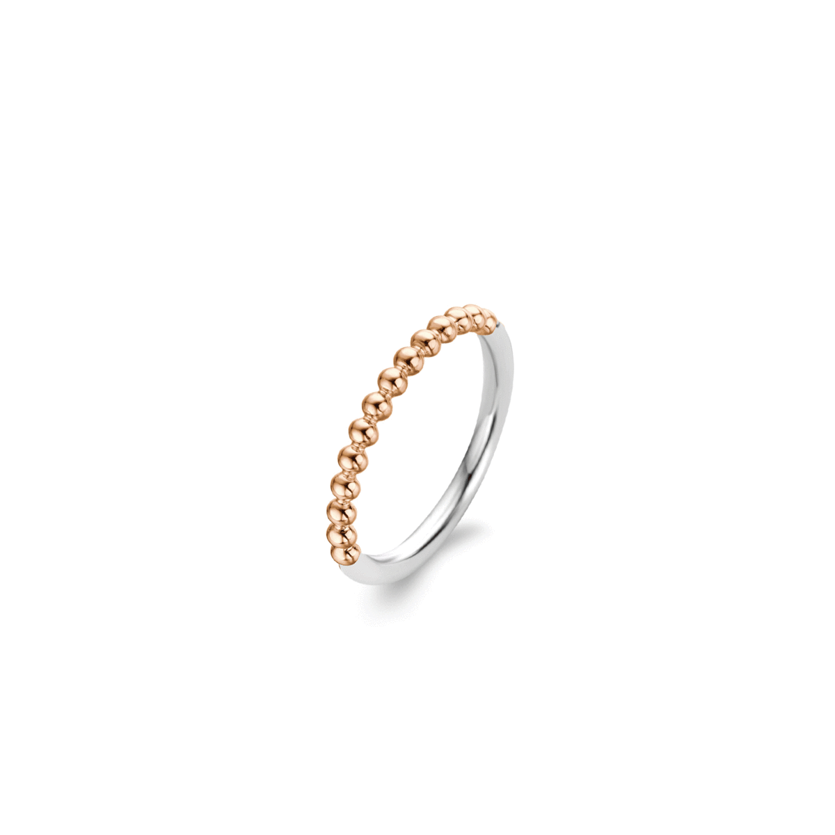 Ti Sento Ring zv verguld rose maat 60