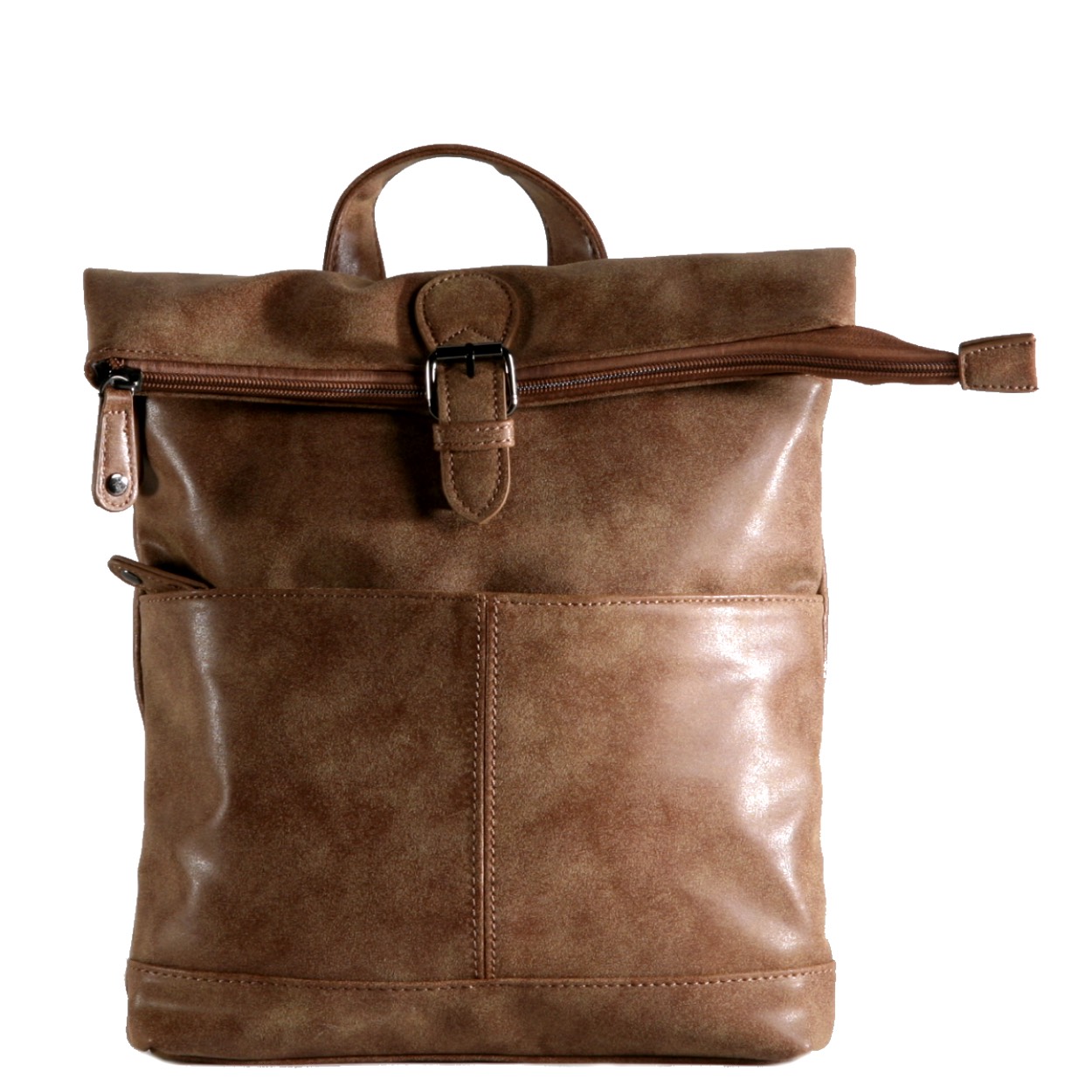 Rugtas Barbados in de kleur camel heeft een stoere uitstraling dankzij haar leatherlook uitstraling en de gesp op de tas. Doordat er een gesp aan de tas bevestigd zit ?n het hoofdvak over een ritssluiting beschikt, zijn spullen veilig opgeborgen. De tas heeft twee steekvakken, waarvan ??n geschikt is voor het opbergen van een tablet. Daarnaast heeft de tas nog een aantal losse vakken met ritssluiting, zodat je alle belangrijke spullen, naast een tablet, mee kan nemen. De schouderbanden van de rugtas zijn in lengte verstelbaar en afneembaar Ook hebben de schouderbanden een riem, waardoor je van ??n schouderband eenvoudig twee schouderbanden maakt. Je kunt deze dus zowel over de schouder, crossbody als op de rug dragen.
Kenmerken:
?E?n hoofdvak met ritssluiting
?Twee voorvakken met ritssluiting
?Achterzijde voorzien van ritsvak
?Binnenzijde voorzien van een tabletvak
?Binnenzijde voorzien van speciaal steekvak voor je telefoon
?Verstelbare schouderband
?Rugzak op verschillende manieren te dragen