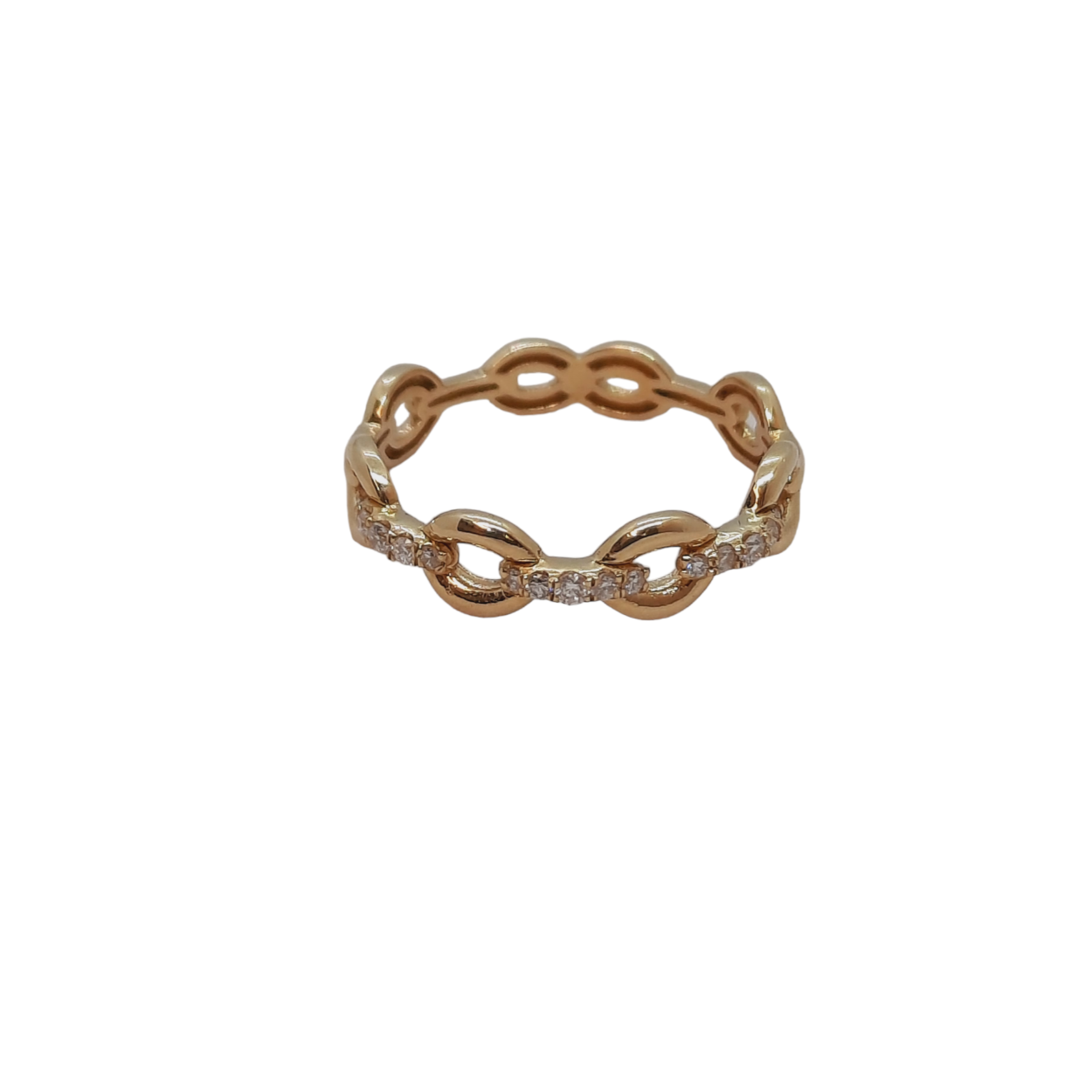 De diamant ring modelnummer BREA-0003053 is van 14-karaats goud, met fijne witte SI1-diamanten van 0,08 en 0,03 karaat. Het heeft een gouden glans en een maat 54. Draag deze verfijnde ring als een dagelijks luxe accessoire of als een elegante aanvulling op avondkleding. Perfect voor speciale gelegenheden of dagelijks gebruik.