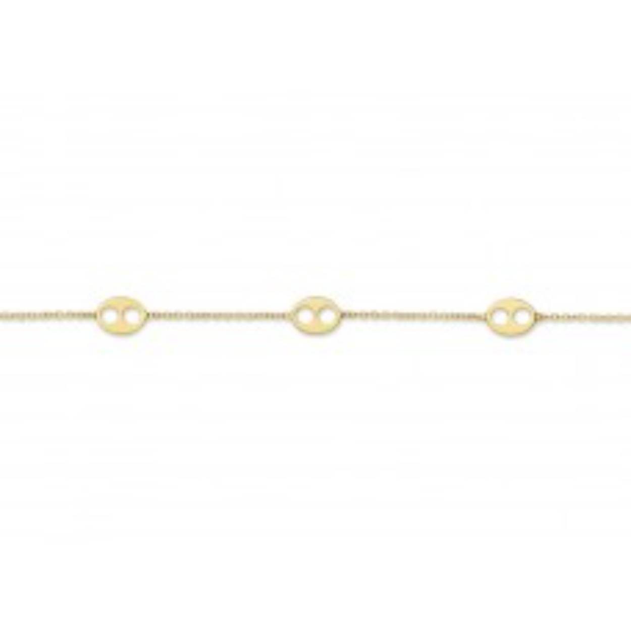 You & me armband geel goud 18k
