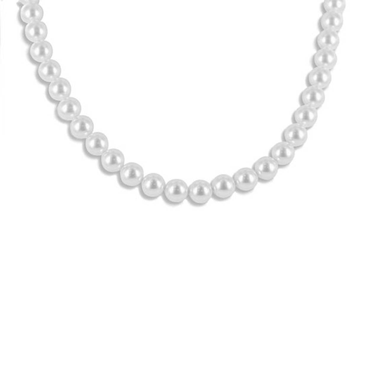 Parel collier op 50 cm 