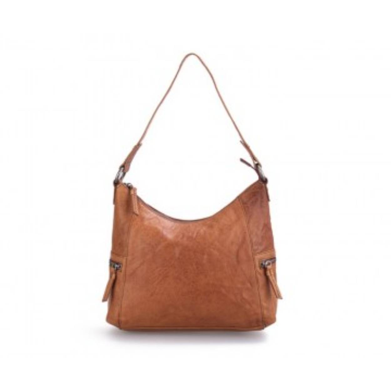 Een nonchalante, toch stoere schoudertas met meer dan genoeg ruimte voor al jouw dagelijkse benodigdheden. Er zit een extra afneembare lange band bij, dus de tas is ook als crossover te dragen.

Kleur: brandy
Afmetingen: 32 x 8 x 26 cm
Materiaal: bronco leer
Exterieur: 2 zijvakjes met rits, achtervak met rits, hoofdvak met rits
Interieur: ritsvakje, 2 insteek vakjes, 2 pennenlusjes
Hengsels en banden: afneembare schouderband, afneembare lange band

Garantie: 2 jaar