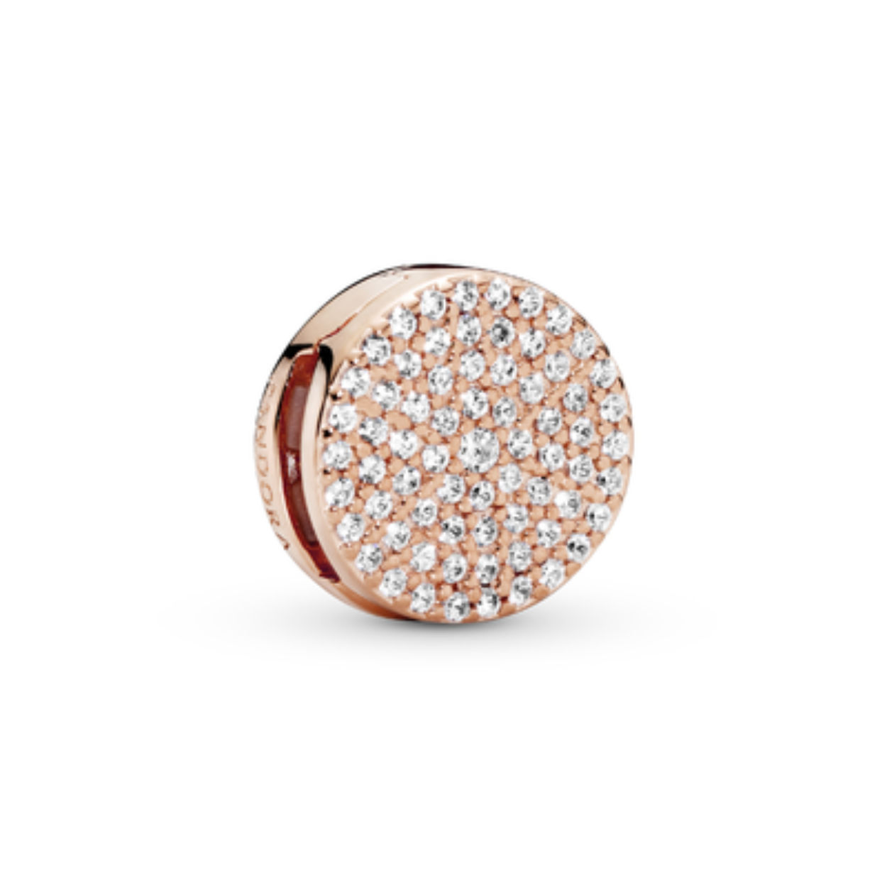 Pandora Clips Reflexions rosé zirconia