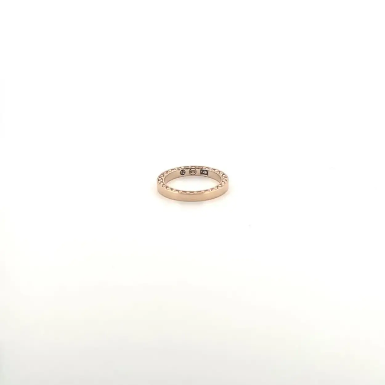 G403 56 - George Mini Smooth Ring 14kt Goud