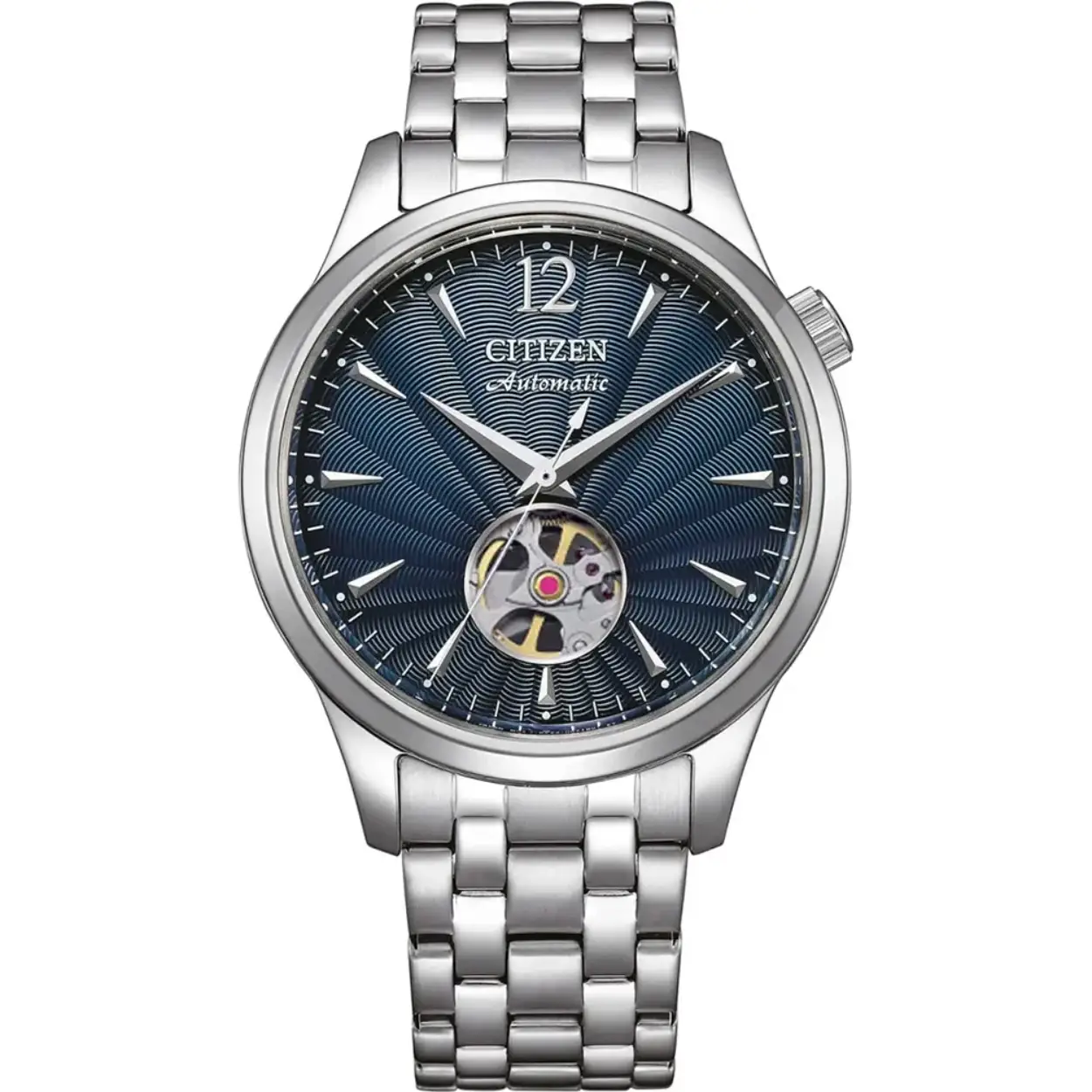 Dit Citizen horloge heeft een kast gemaakt van Roestvrijstaal met een diameter van 40 mm en is voorzien van een metalen band. 

Het horloge is 5ATM. Dit betekent dat het horloge geschikt is om mee te douchen. Verder wordt het horloge geleverd met 2 jaar garantie.