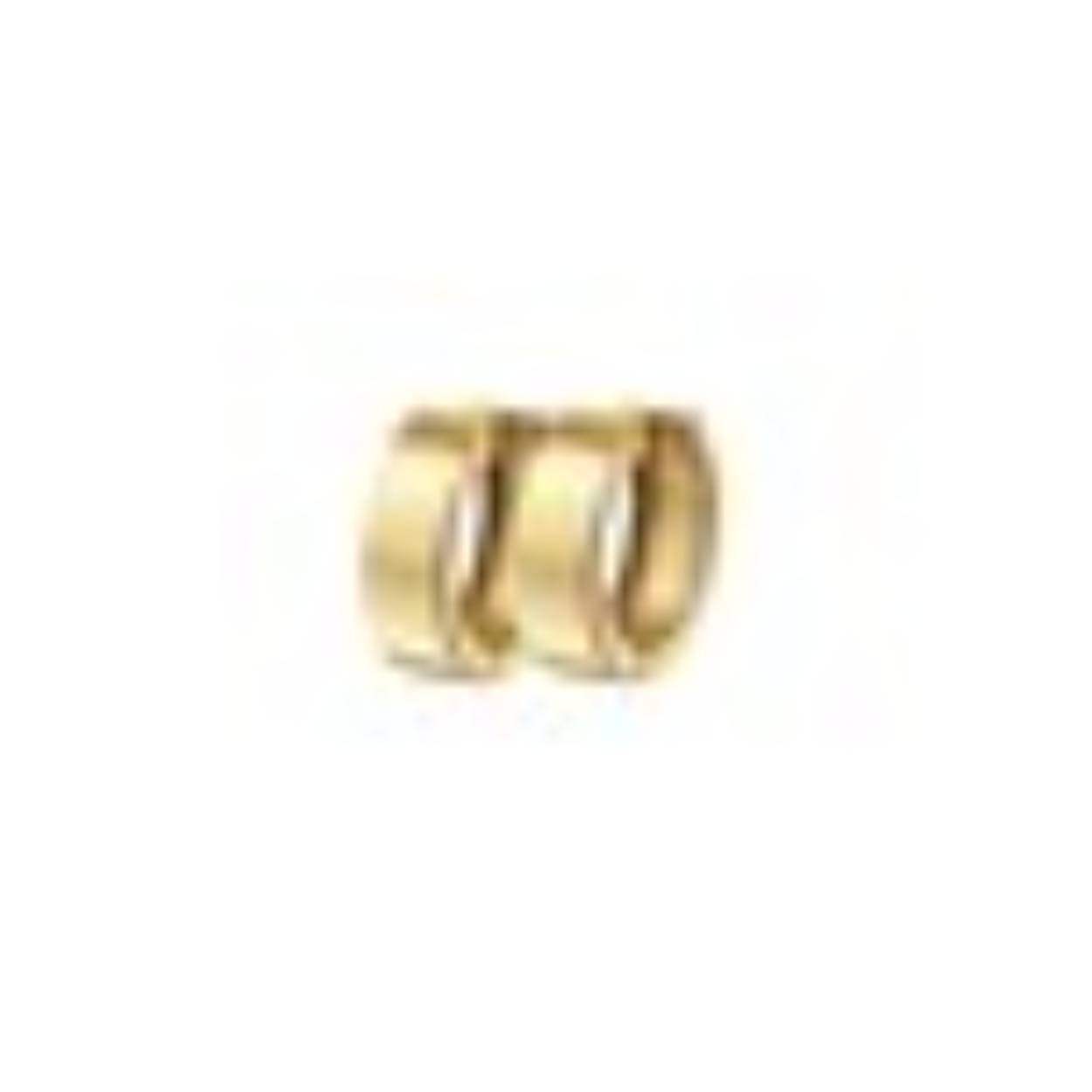 14k geelgouden klapcreool