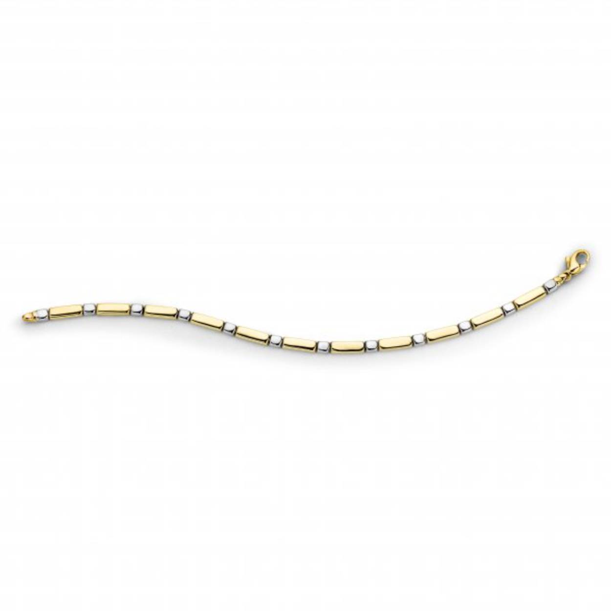 1080A BICOLOR ARMBAND GOUD